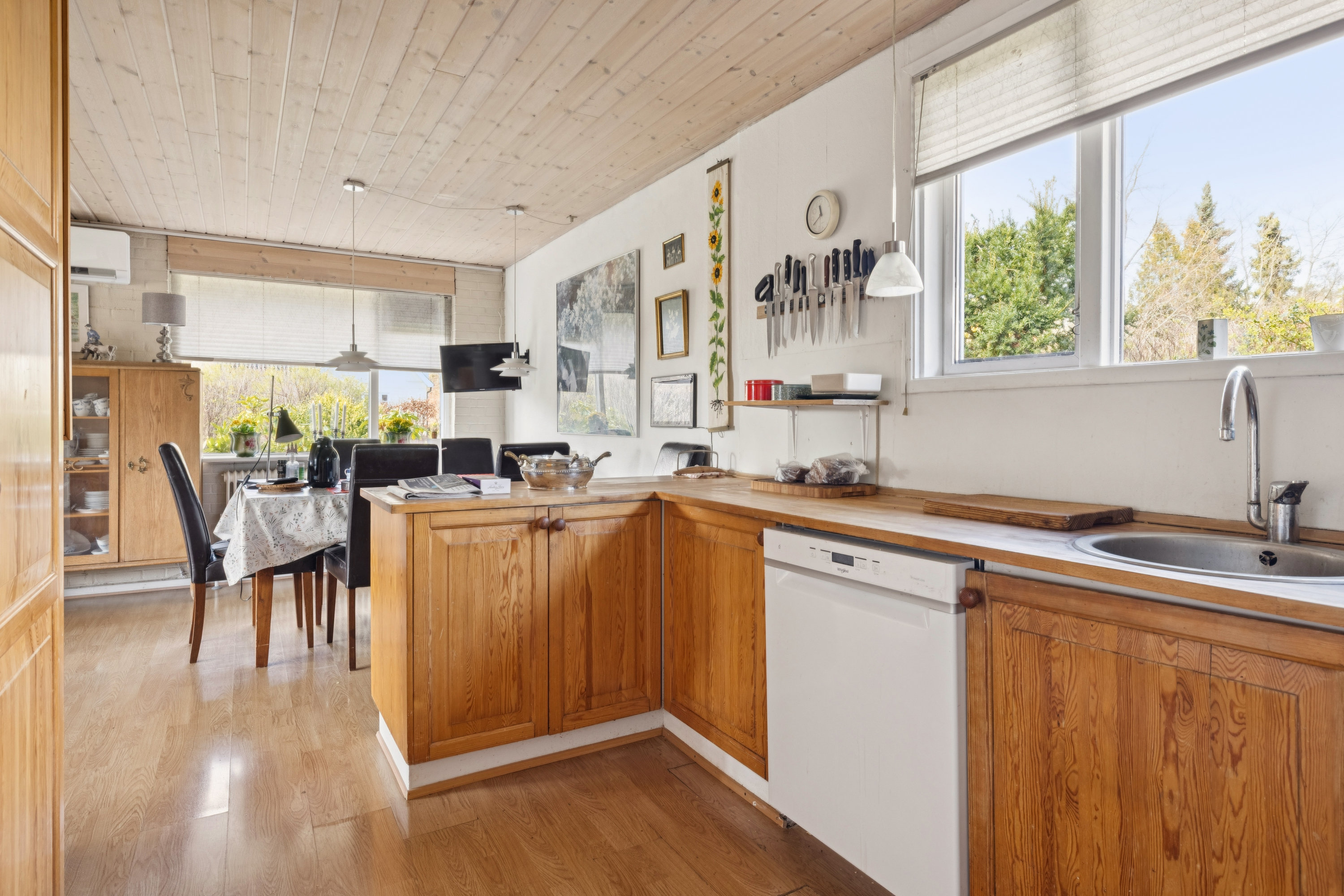 Fremhævet køkken billede i fuldskærmstilstand. Billede af Høgevej 16, Bruunshåb, 8800 Viborg