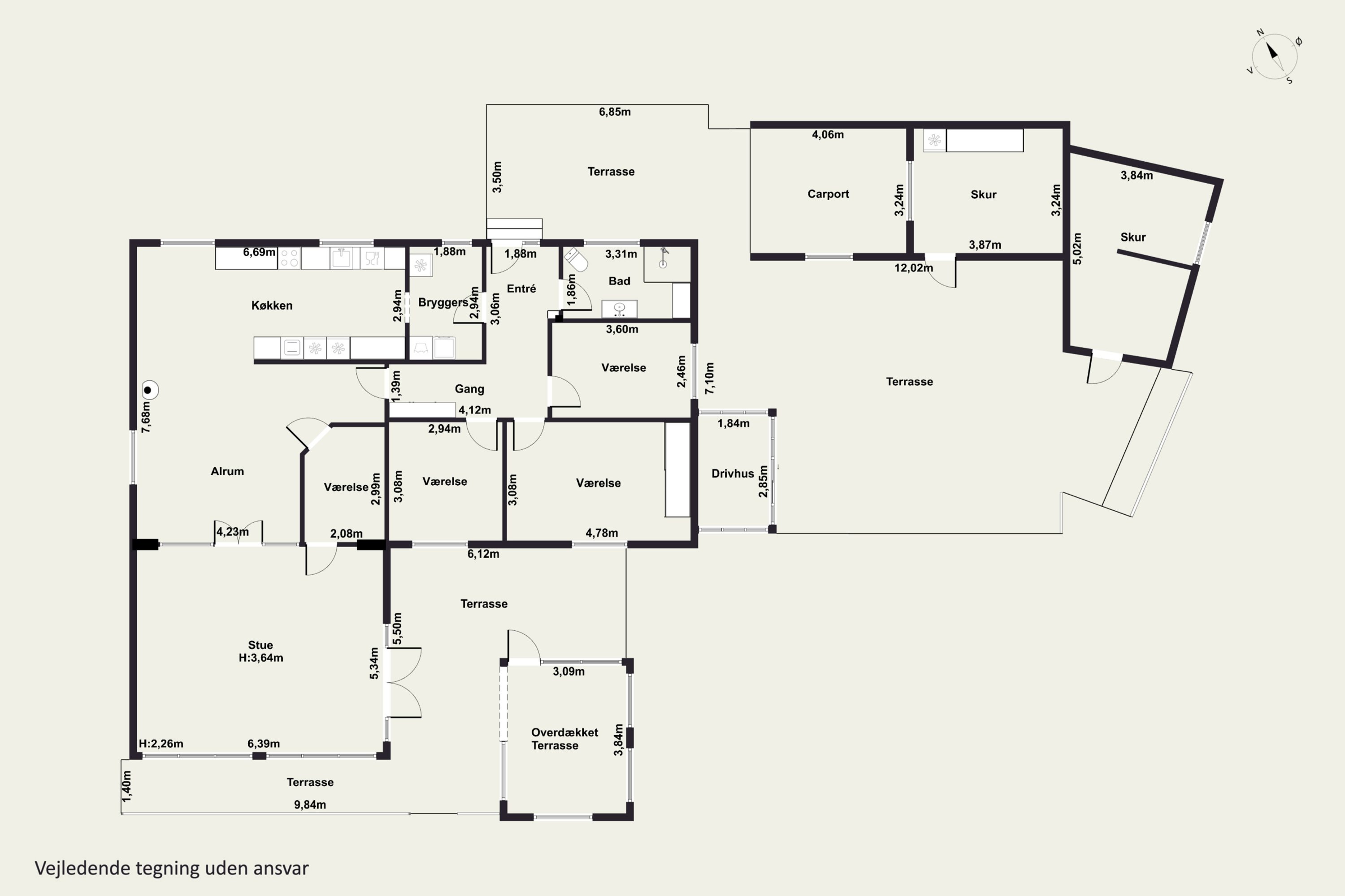 Plantegninger billede af Blåbærvænget 20, Appenæs, 4700 Næstved