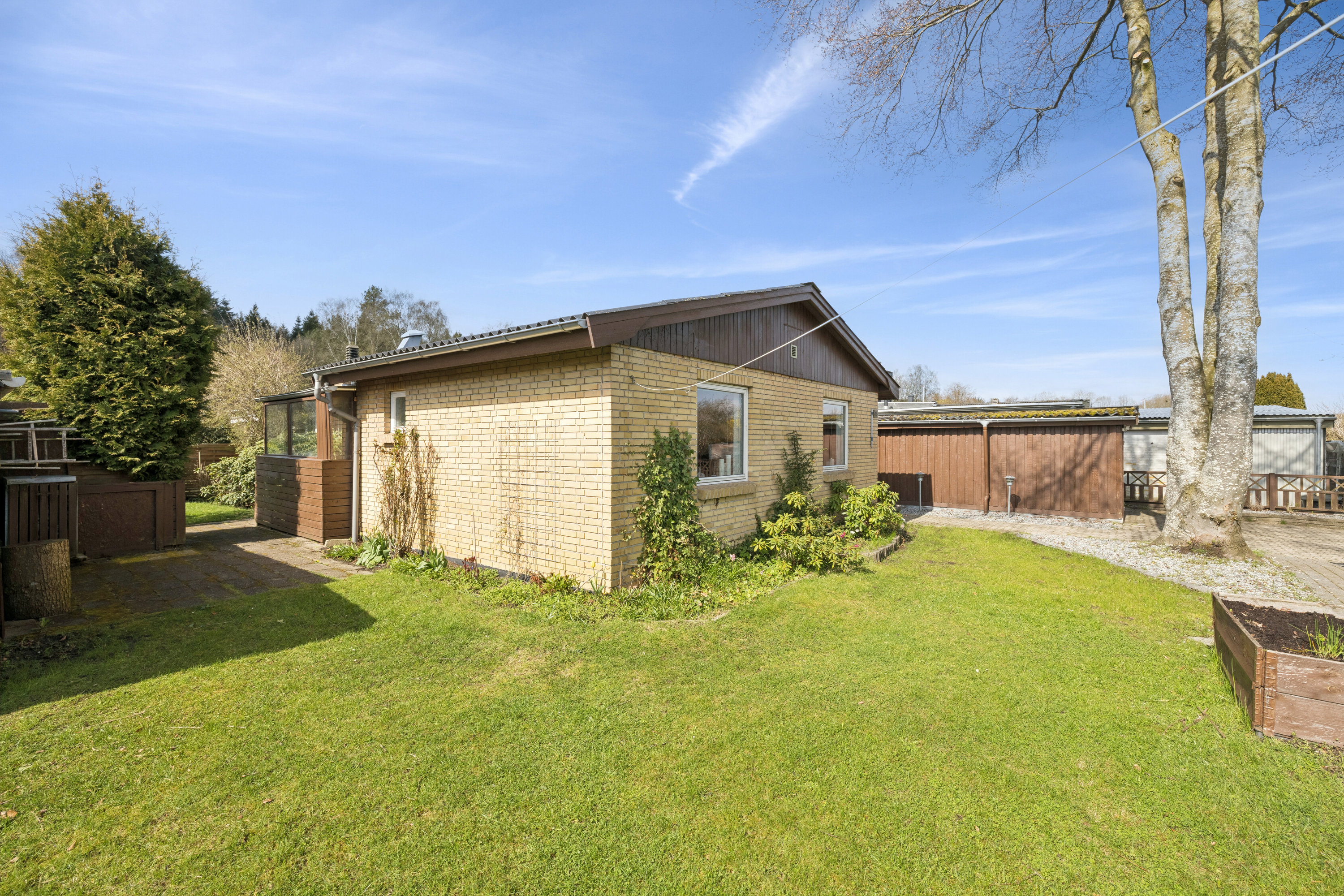 Fremhævet have billede i fuldskærmstilstand. Billede af Høgevej 16, Bruunshåb, 8800 Viborg