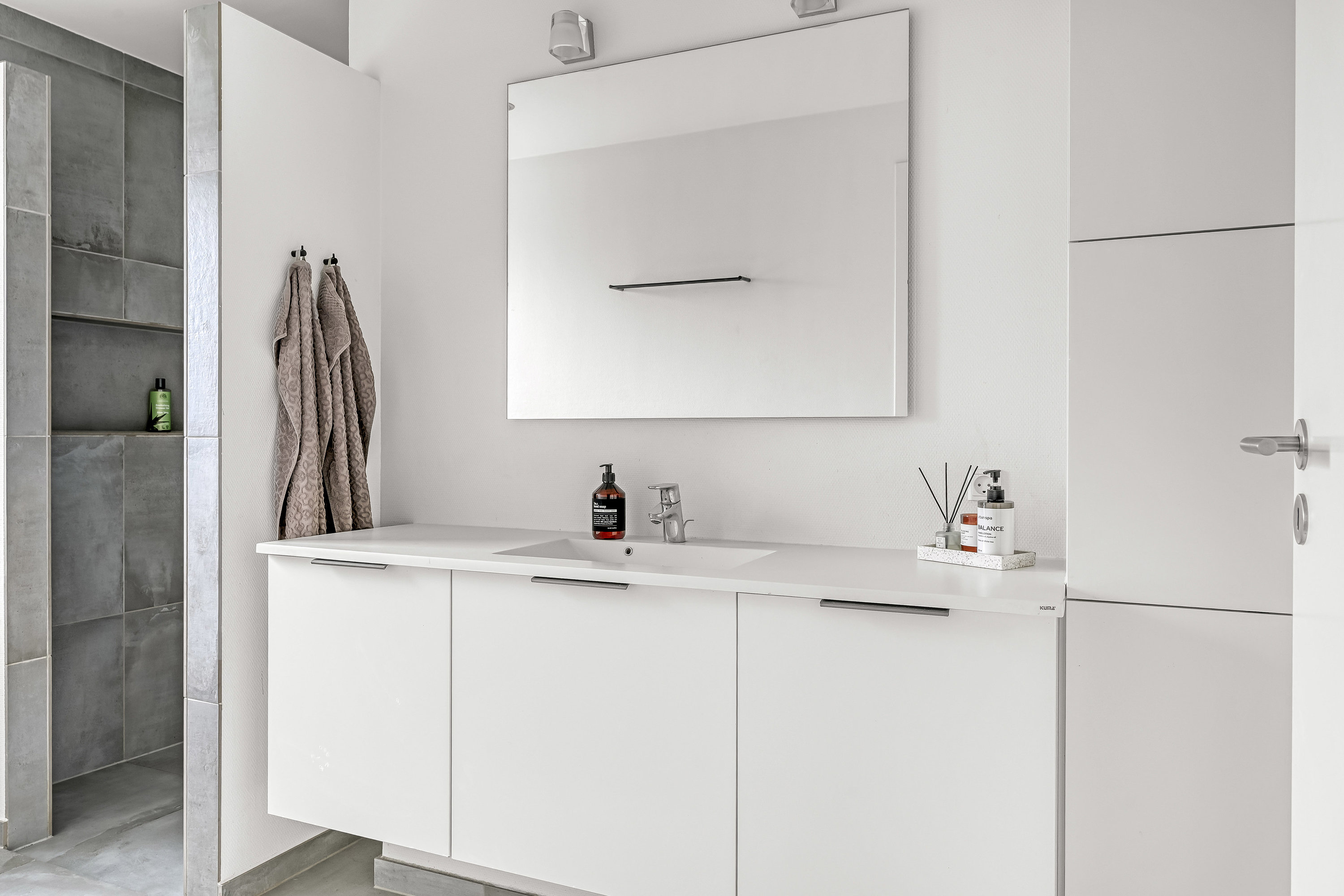 Fremhævet badeværelse billede i fuldskærmstilstand. Billede af Frejasvej 64, 6840 Oksbøl