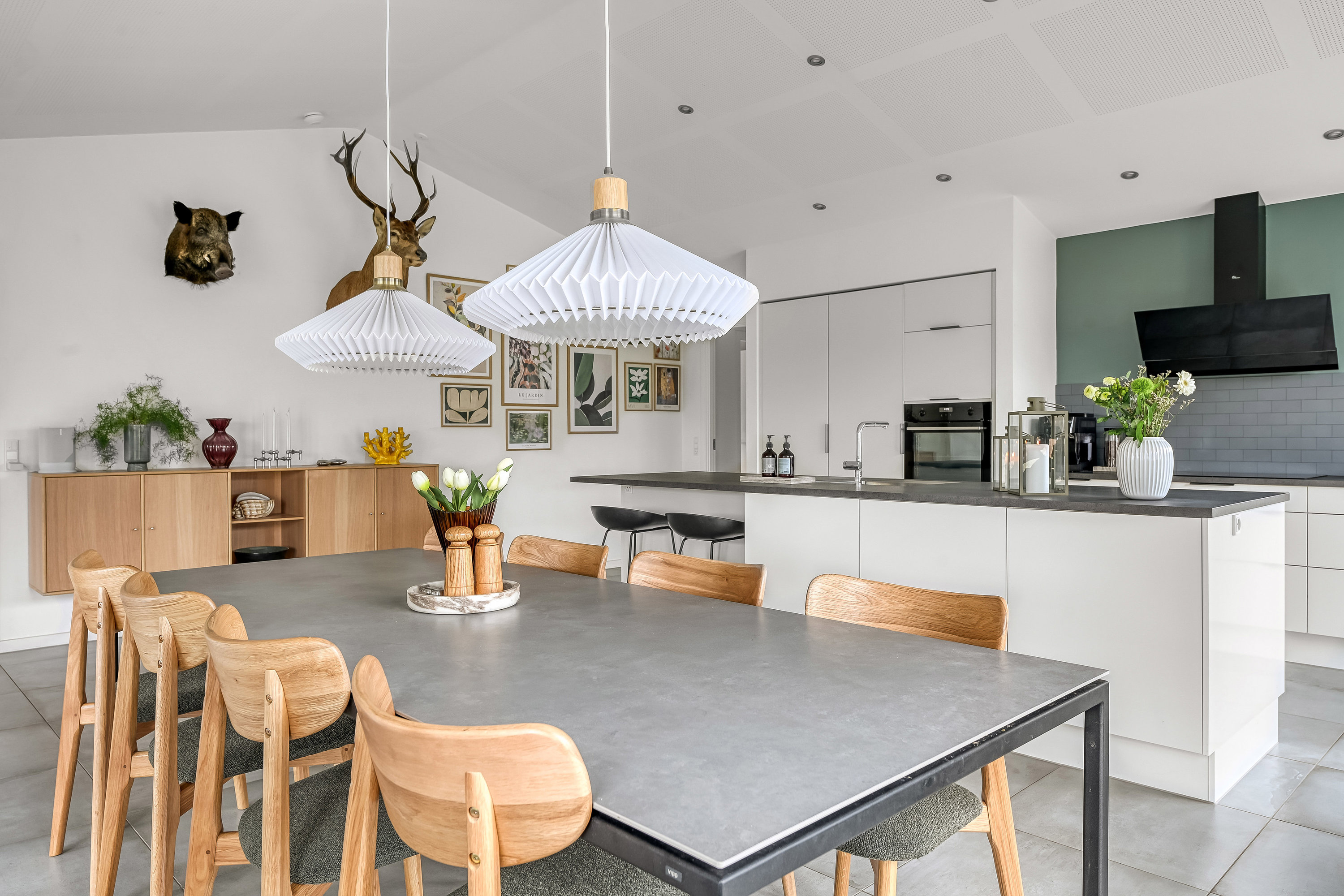 Fremhævet køkken billede i fuldskærmstilstand. Billede af Frejasvej 64, 6840 Oksbøl