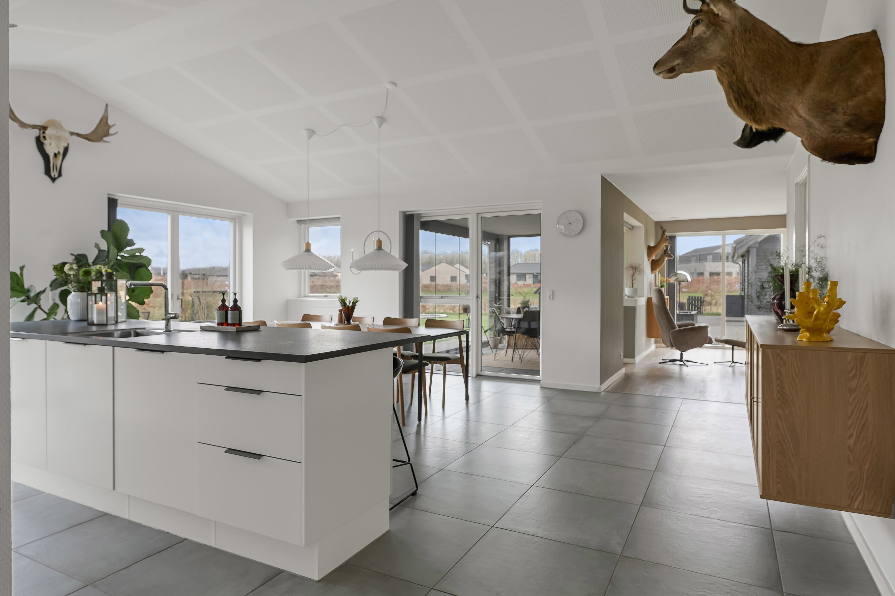 Fremhævet køkken billede i fuldskærmstilstand. Billede af Frejasvej 64, 6840 Oksbøl