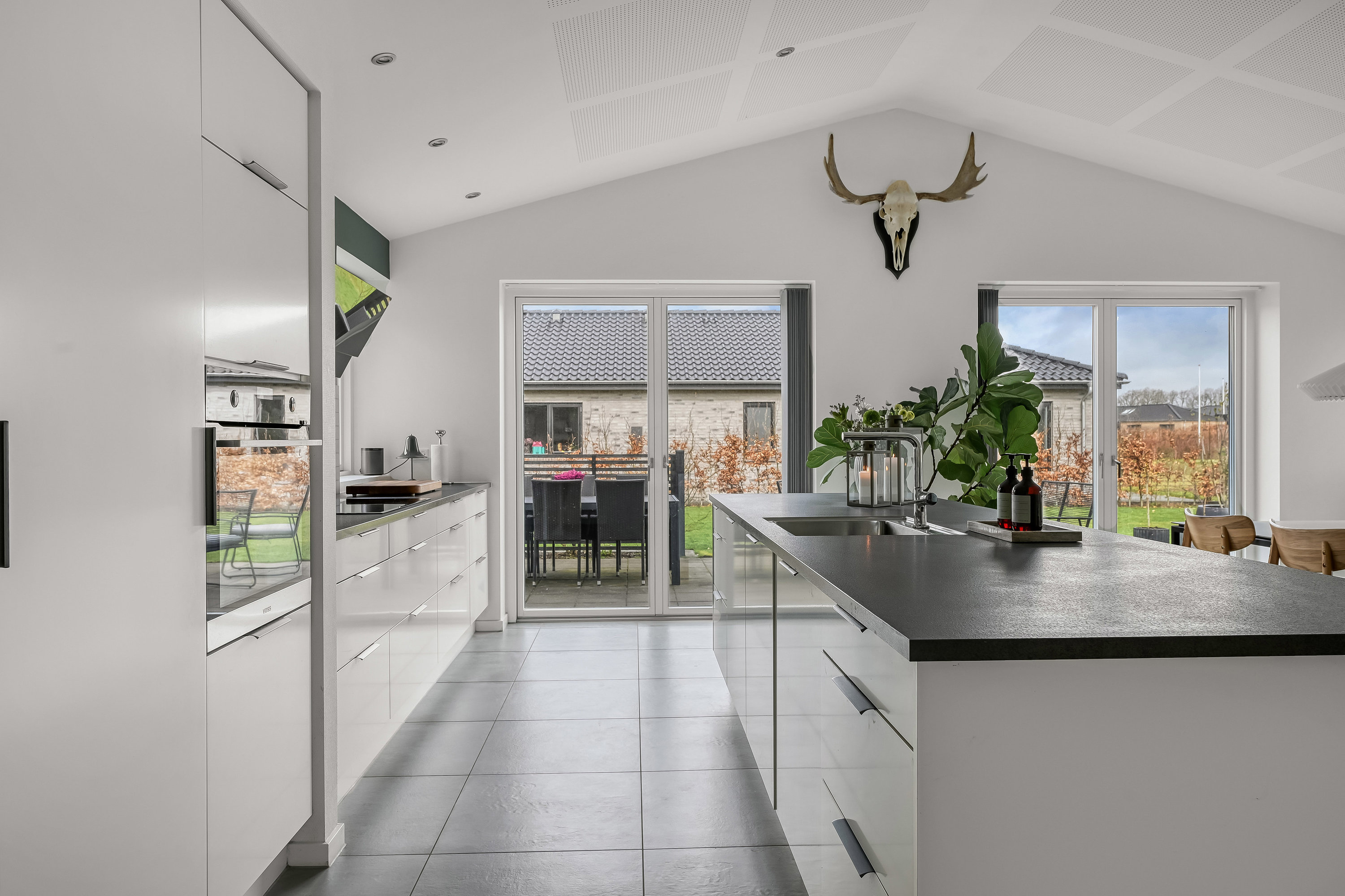 Fremhævet køkken billede i fuldskærmstilstand. Billede af Frejasvej 64, 6840 Oksbøl