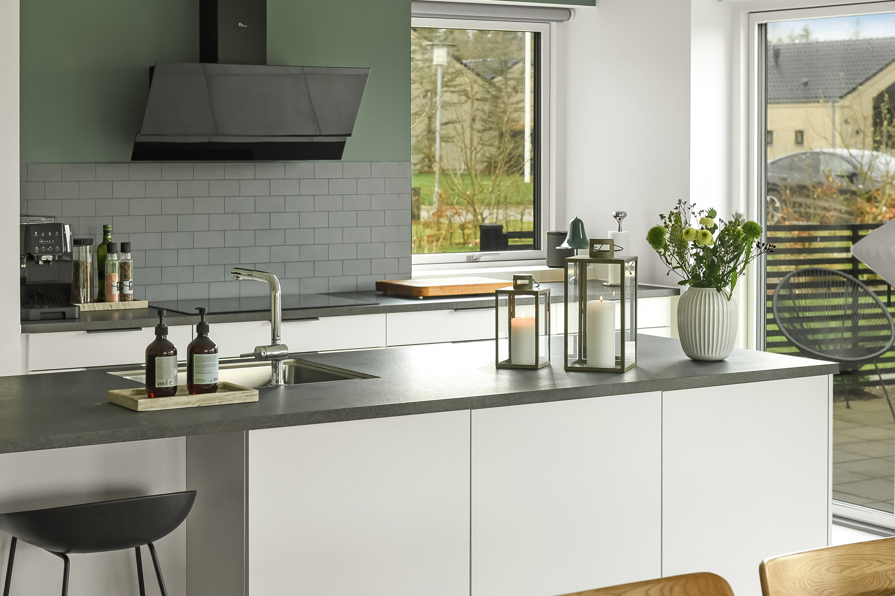 Fremhævet køkken billede i fuldskærmstilstand. Billede af Frejasvej 64, 6840 Oksbøl