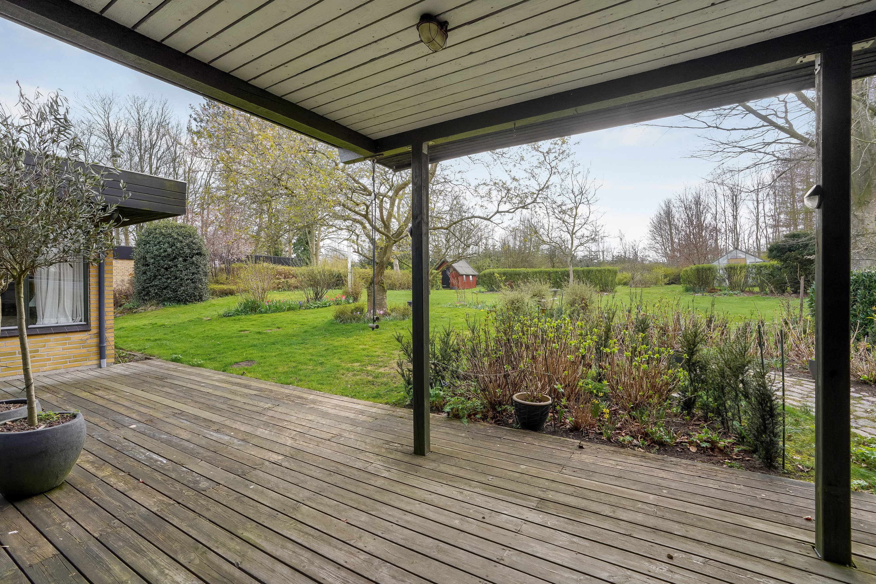 Fremhævet have billede i fuldskærmstilstand. Billede af Højmarken 23, Vejrup, 5491 Blommenslyst