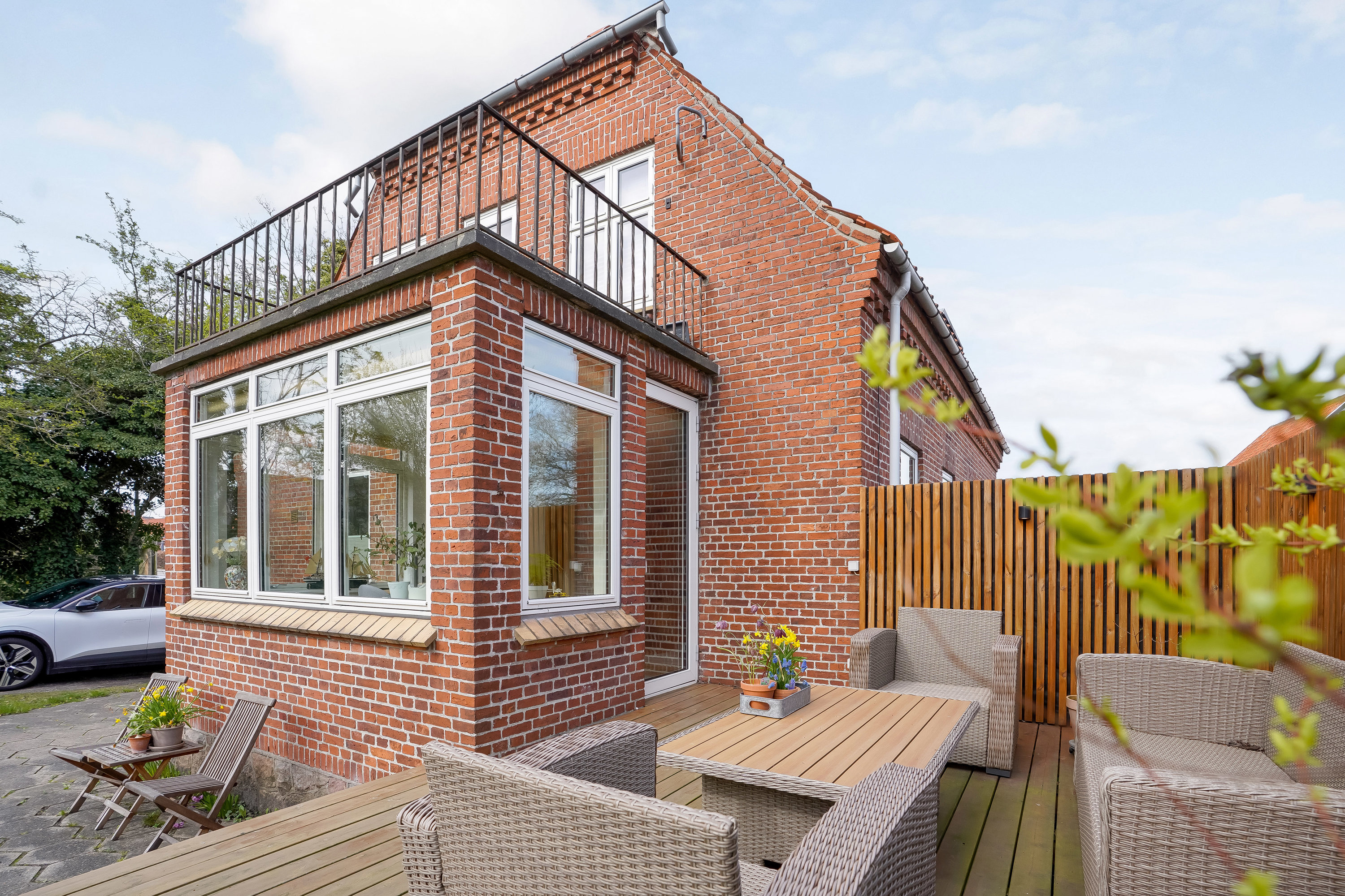 Fremhævet terrasse billede i fuldskærmstilstand. Billede af Bogensevej 38B, st.., Næsby, 5270 Odense N