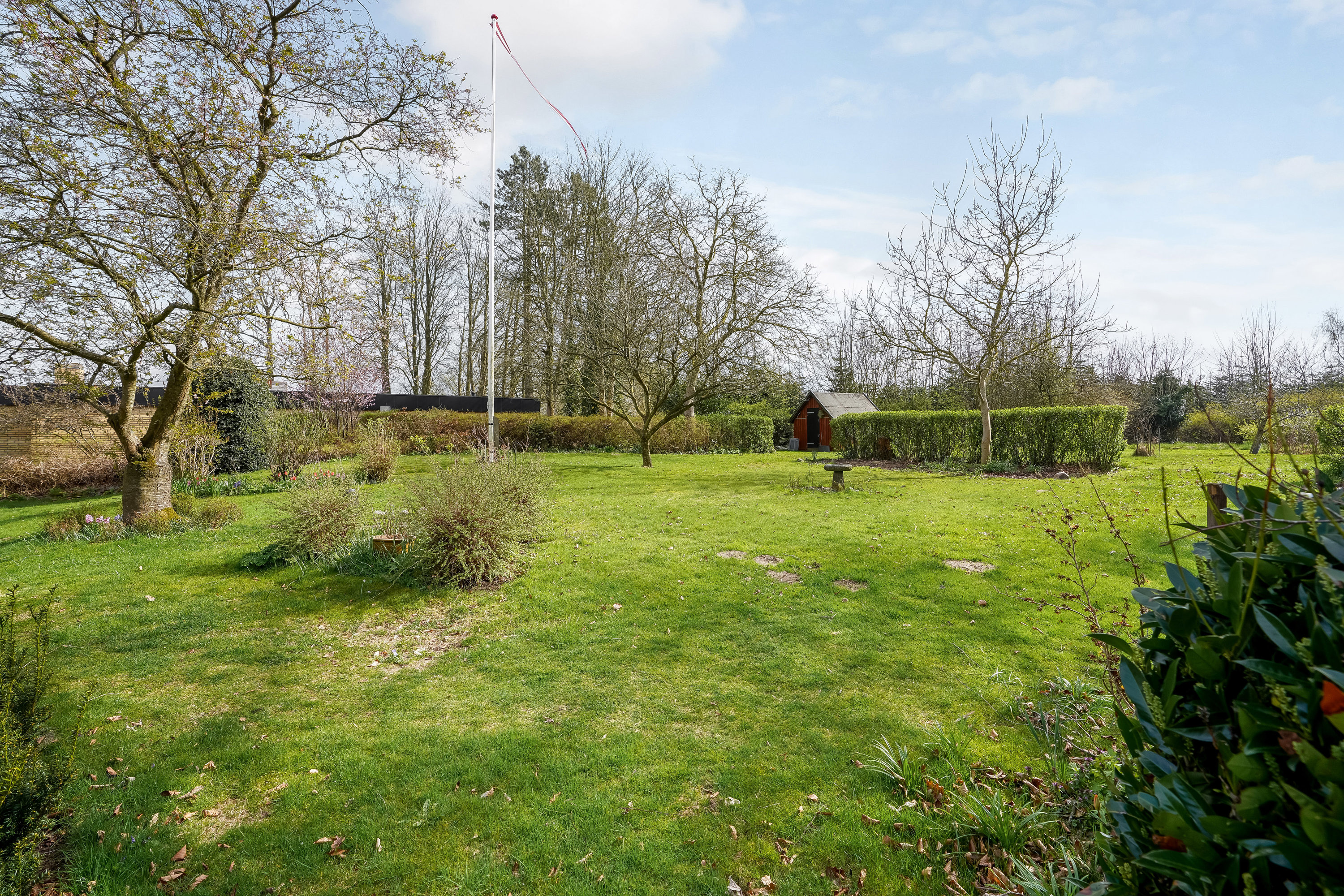 Fremhævet have billede i fuldskærmstilstand. Billede af Højmarken 23, Vejrup, 5491 Blommenslyst