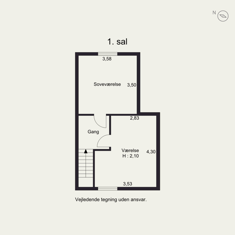 Plantegninger billede af Langbjergvej 2, 6621 Gesten