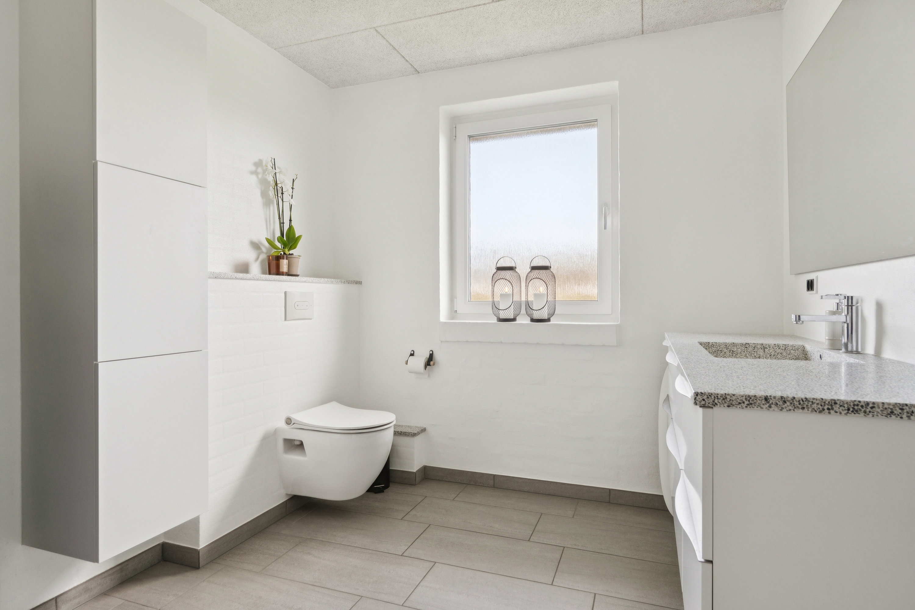 Fremhævet badeværelse billede i fuldskærmstilstand. Billede af Røllikevej 37, 7700 Thisted