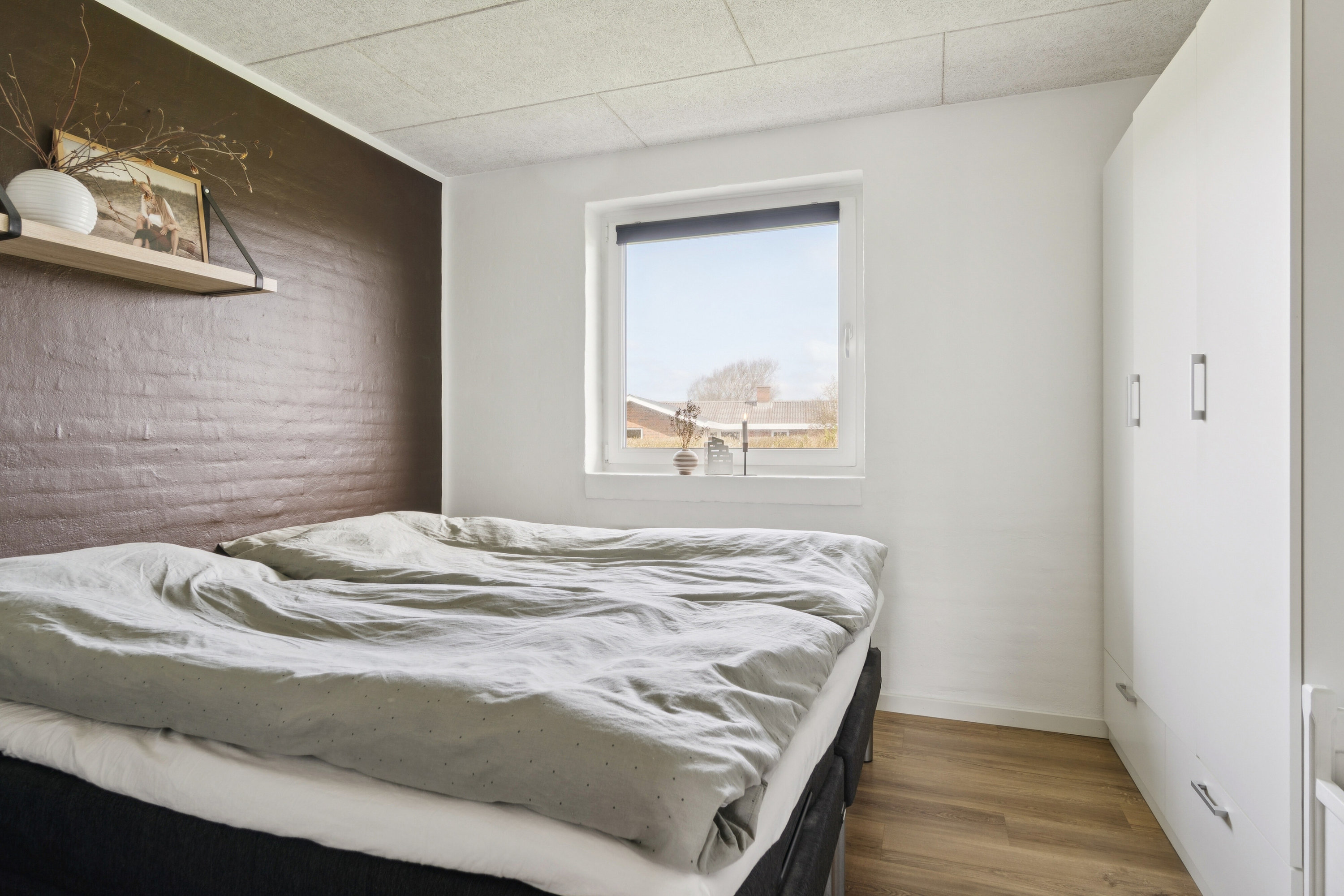 Fremhævet soveværelse billede i fuldskærmstilstand. Billede af Røllikevej 37, 7700 Thisted