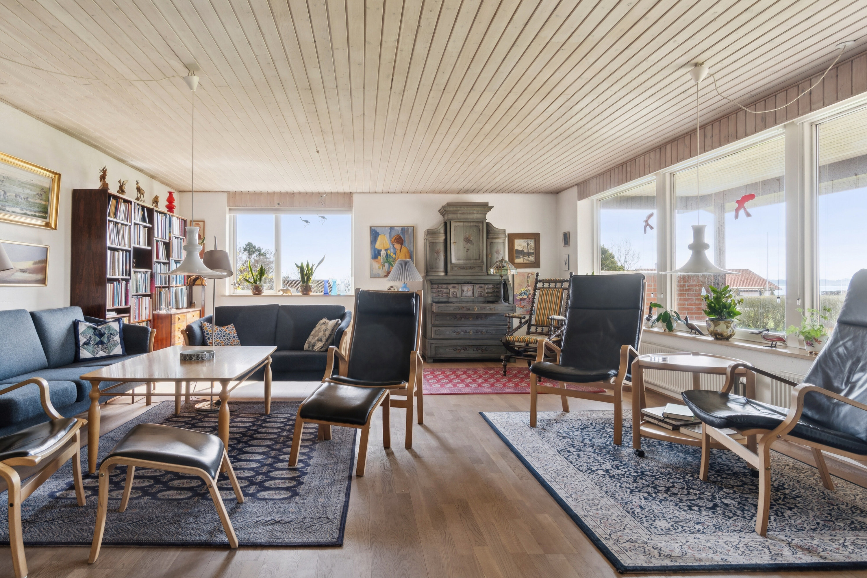 Fremhævet stue billede i fuldskærmstilstand. Billede af Klosterengen 44, Sennels, 7700 Thisted