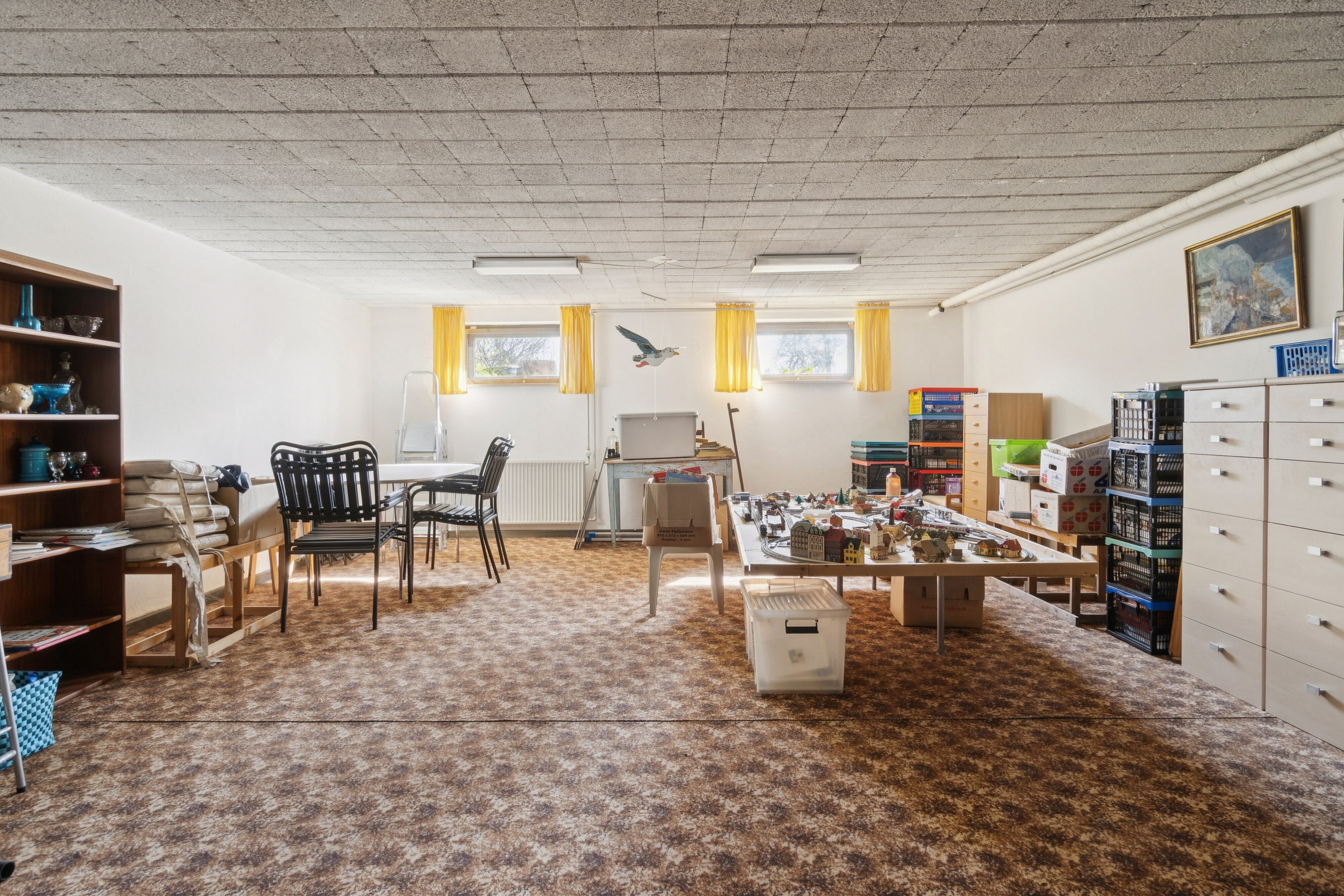 Fremhævet stue billede i fuldskærmstilstand. Billede af Klosterengen 44, Sennels, 7700 Thisted