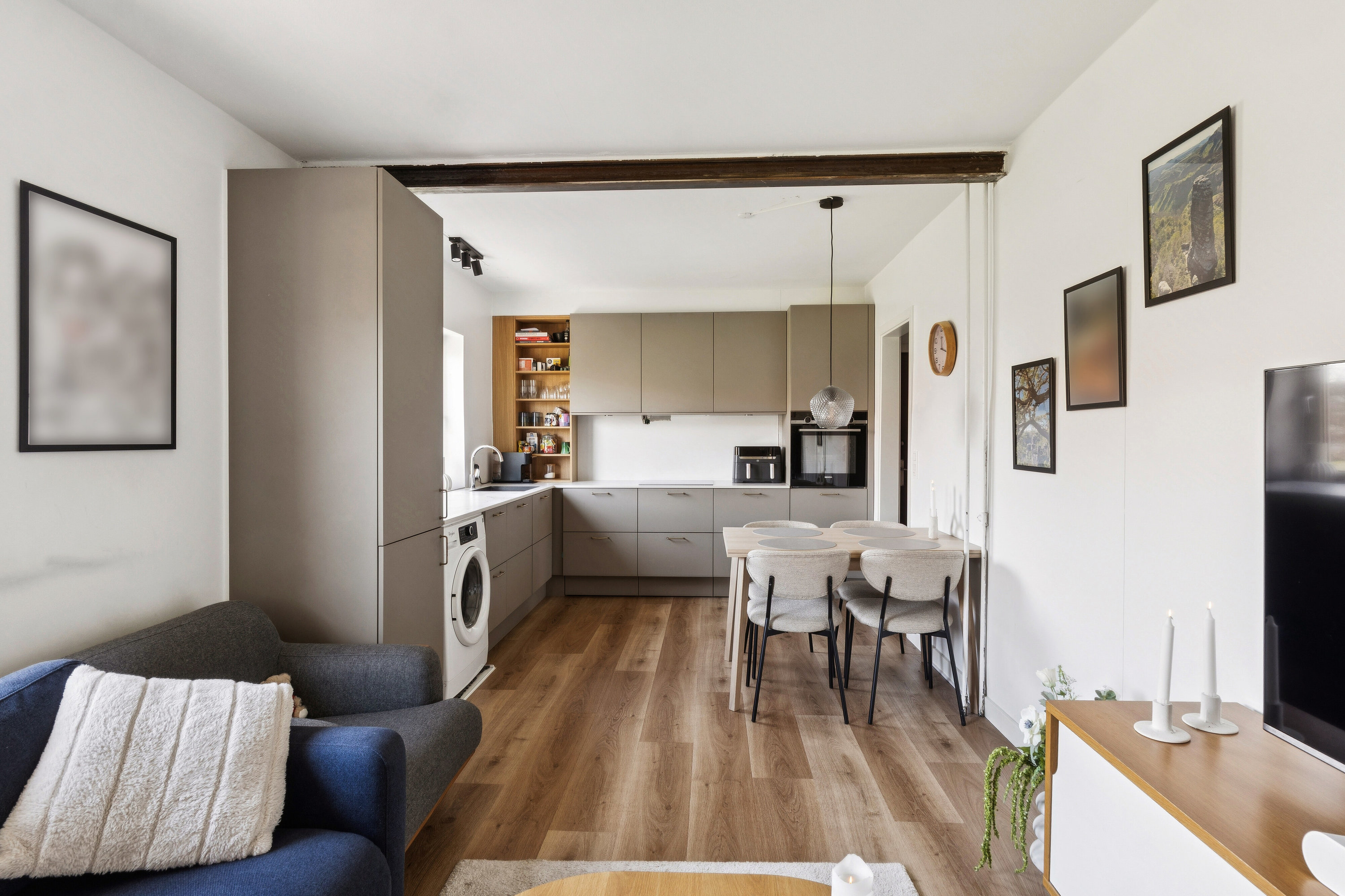 Fremhævet stue billede i fuldskærmstilstand. Billede af Kongebakken 52, 2. th., 4000 Roskilde