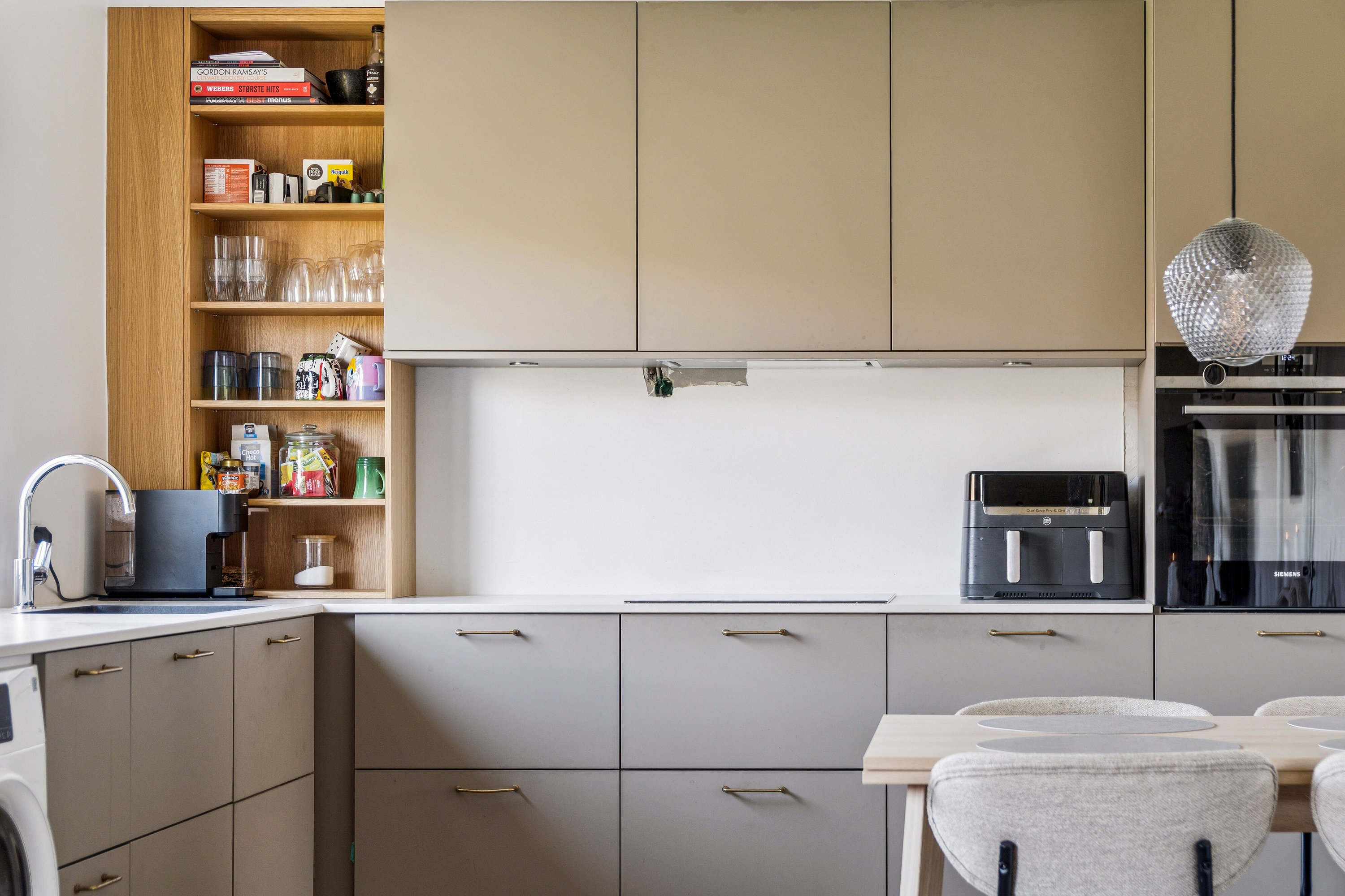 Fremhævet køkken billede i fuldskærmstilstand. Billede af Kongebakken 52, 2. th., 4000 Roskilde