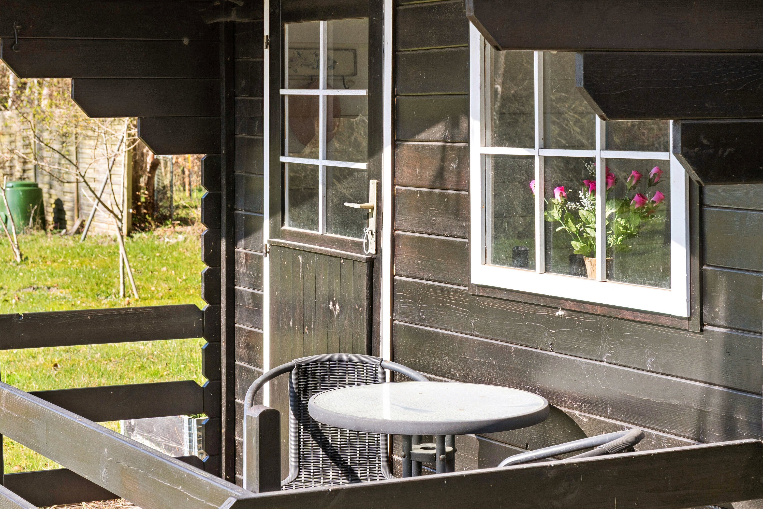 Fremhævet overdækket terrasse billede i fuldskærmstilstand. Billede af Tjurvej 6, Gundestrup, 4571 Grevinge