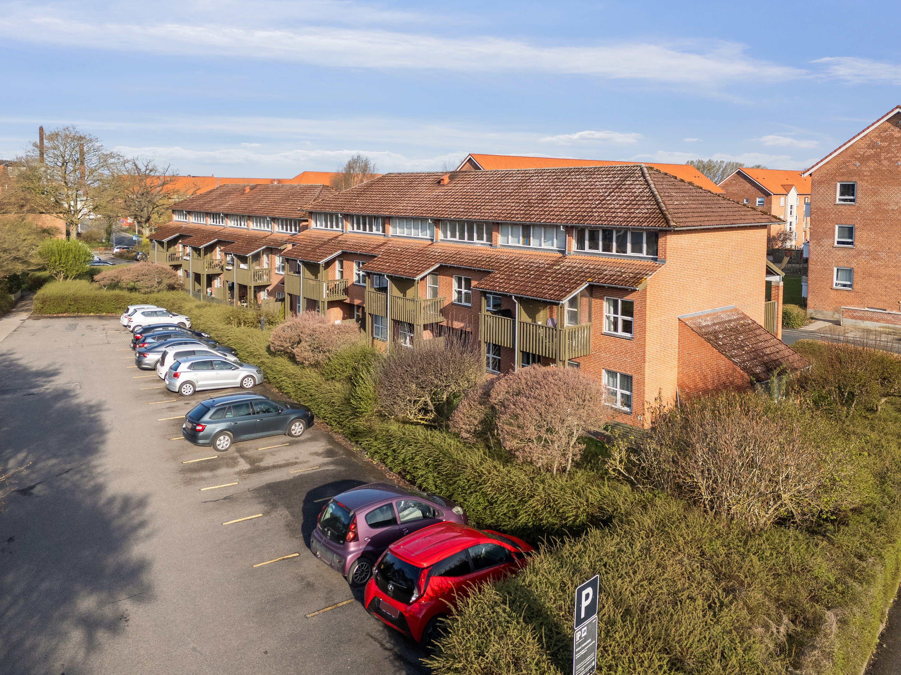 Fremhævet luftfoto billede i fuldskærmstilstand. Billede af Gørtlergade 34, 4200 Slagelse