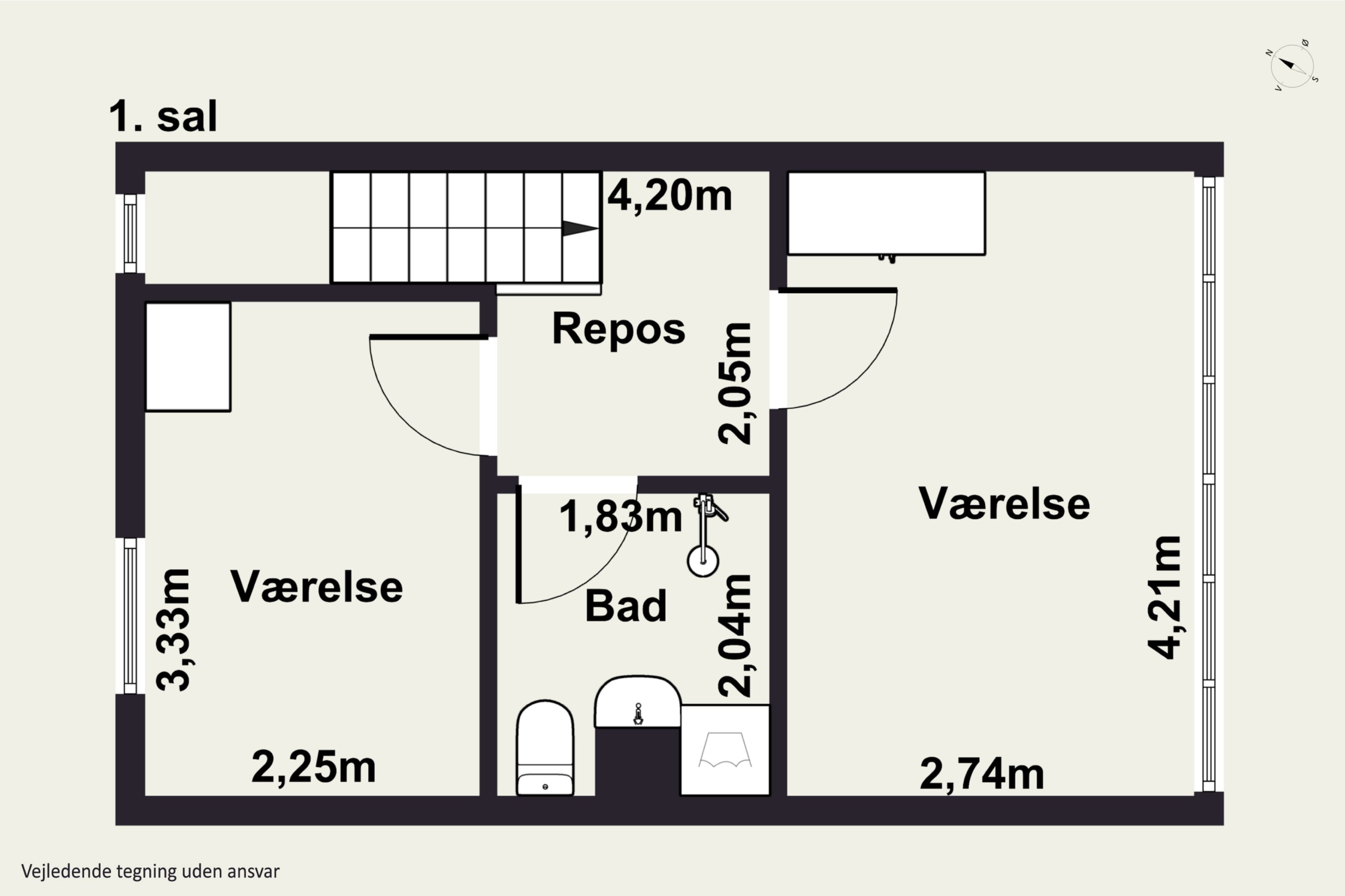 Plantegninger billede af Gørtlergade 34, 4200 Slagelse