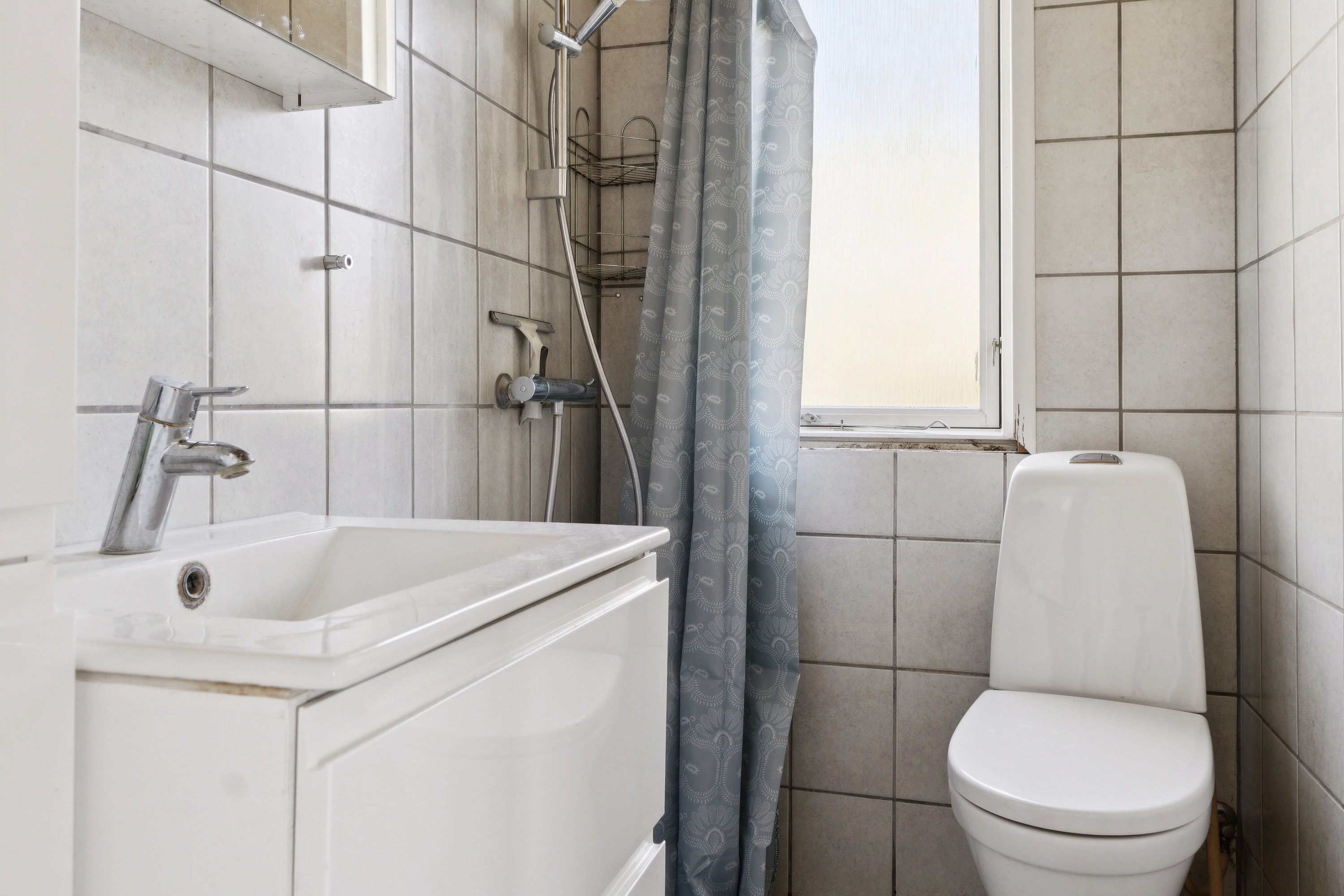 Fremhævet badeværelse billede i fuldskærmstilstand. Billede af Kirsebærvej 9, Lille Kregme, 3300 Frederiksværk