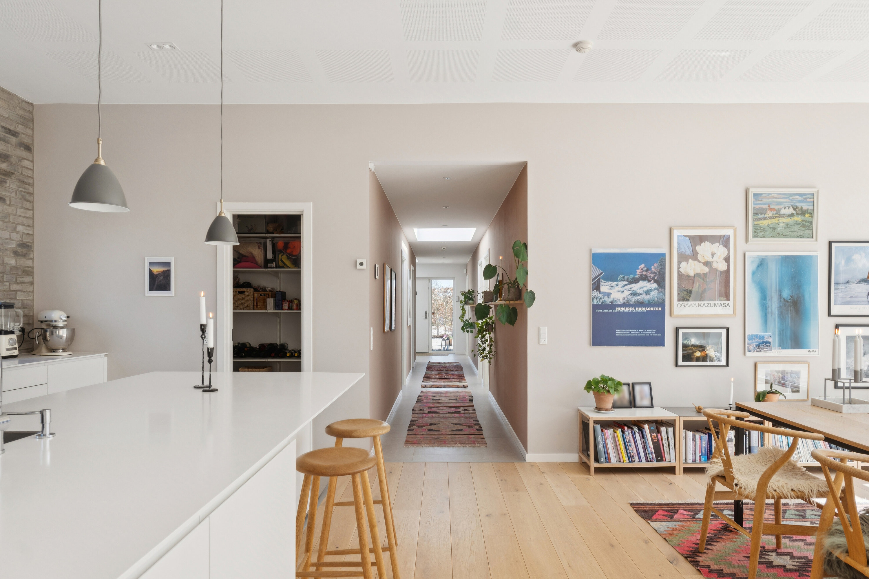 Fremhævet spisestue billede i fuldskærmstilstand. Billede af Langagervej 16, Himmelev, 4000 Roskilde