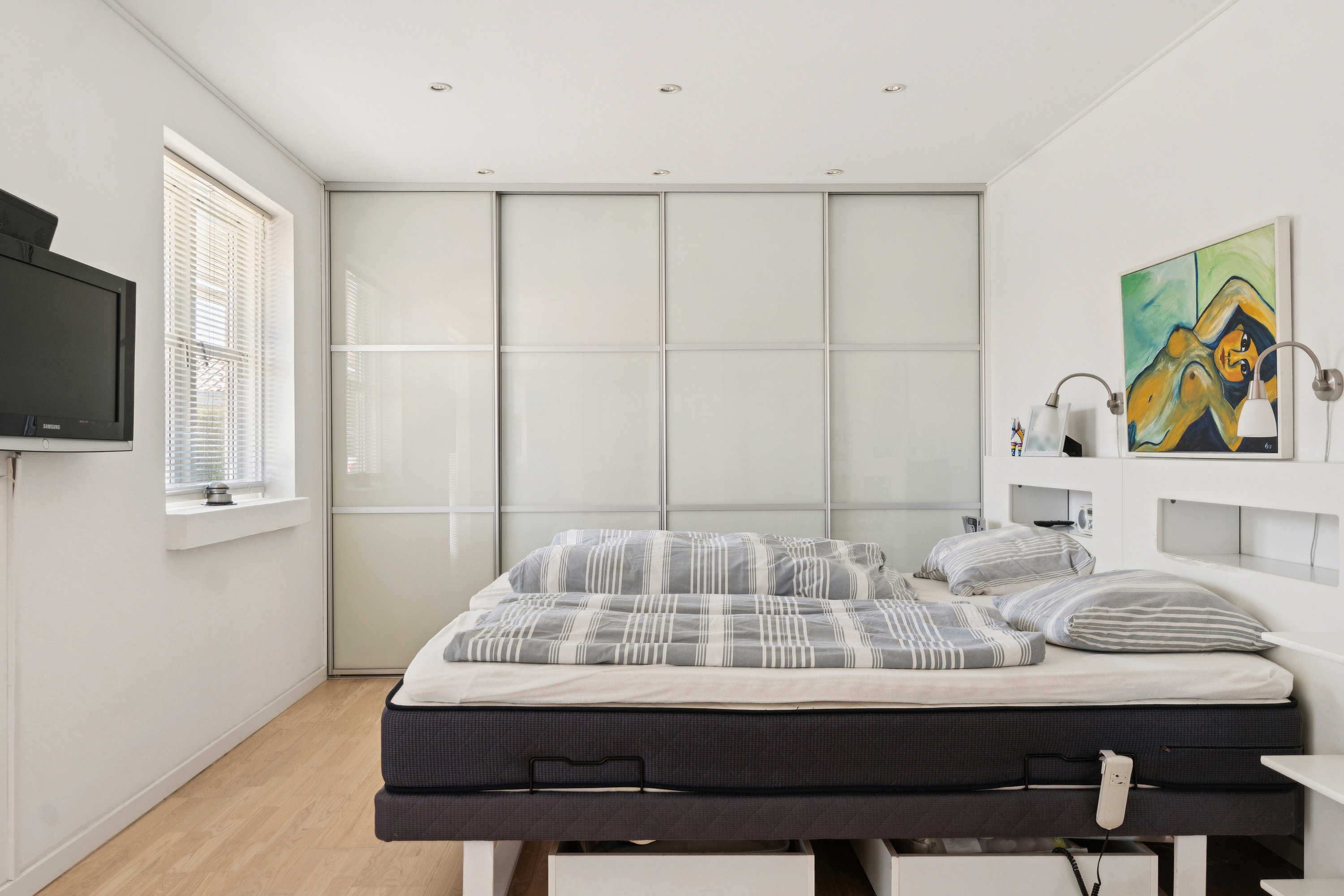 Fremhævet soveværelse billede i fuldskærmstilstand. Billede af Randersvej 8, 4200 Slagelse