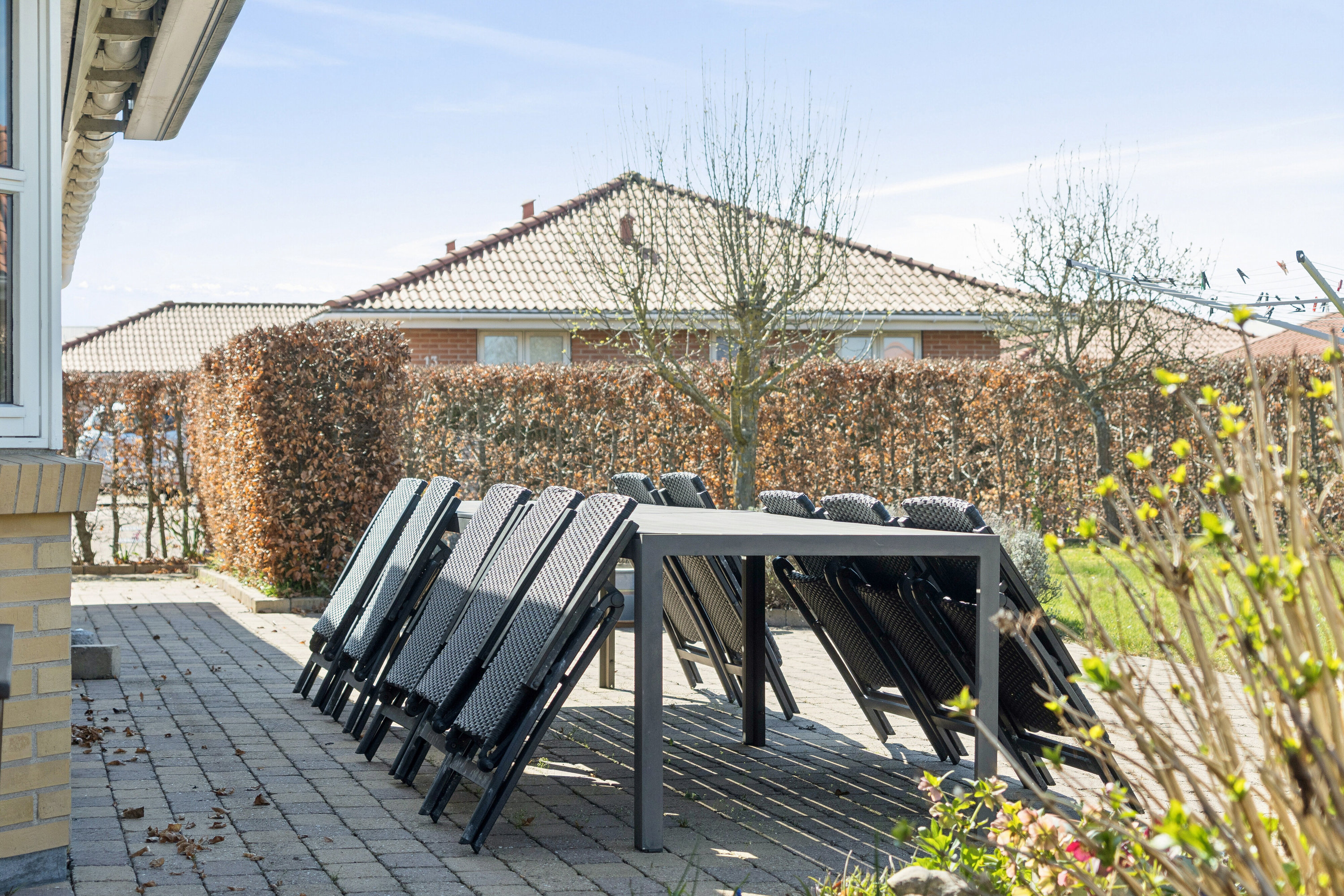 Fremhævet terrasse billede i fuldskærmstilstand. Billede af Randersvej 8, 4200 Slagelse