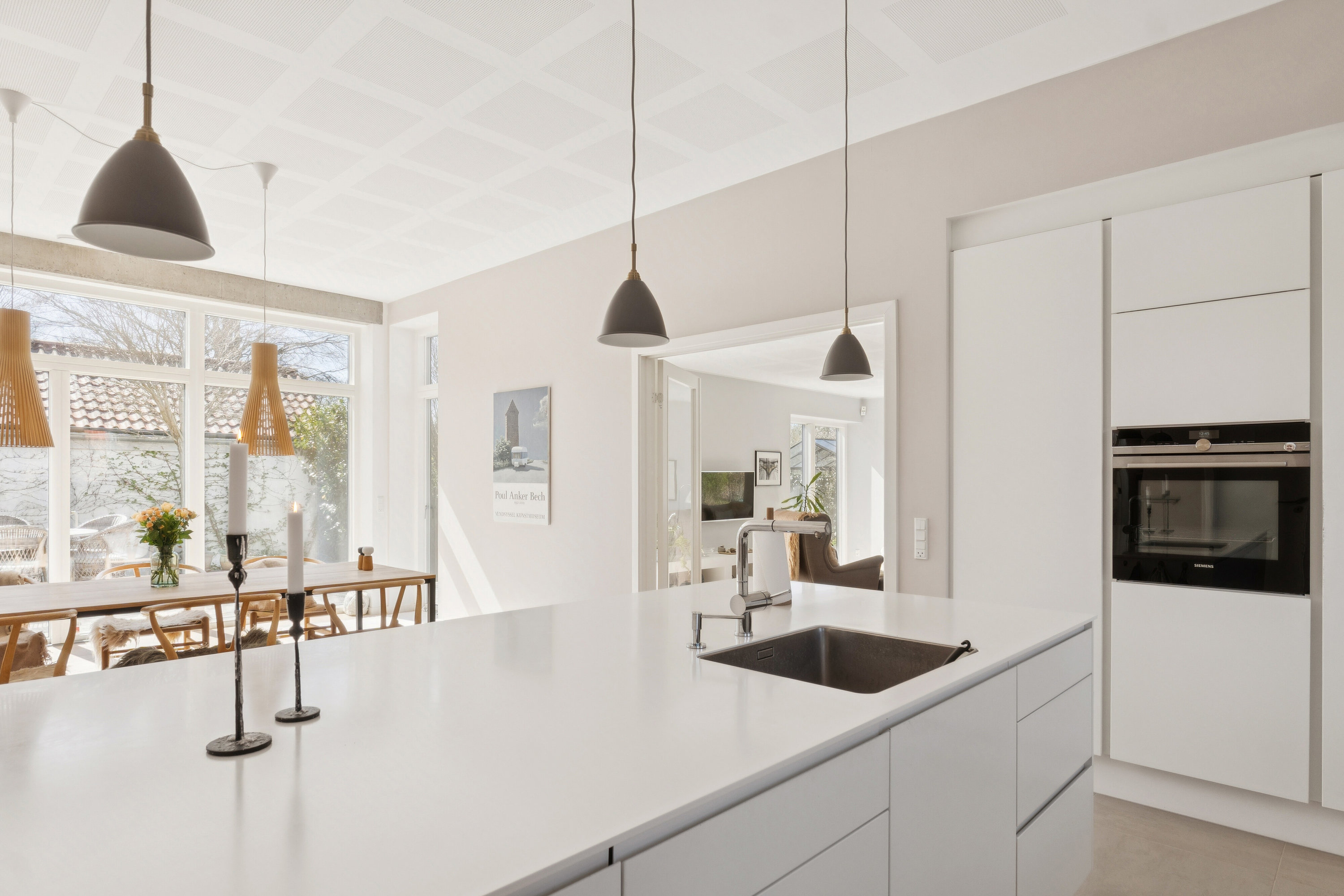 Fremhævet køkken billede i fuldskærmstilstand. Billede af Langagervej 16, Himmelev, 4000 Roskilde