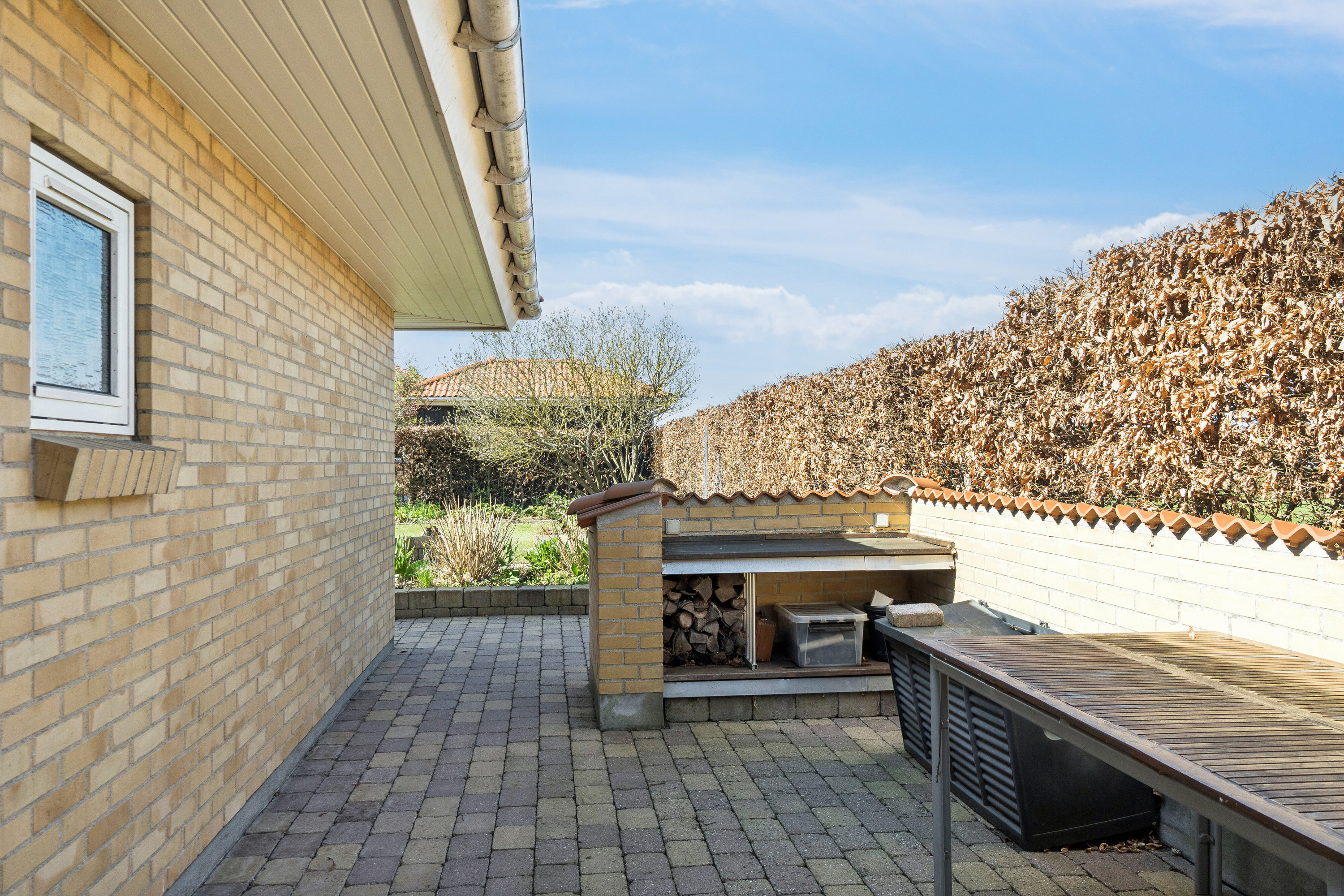 Fremhævet terrasse billede i fuldskærmstilstand. Billede af Randersvej 8, 4200 Slagelse