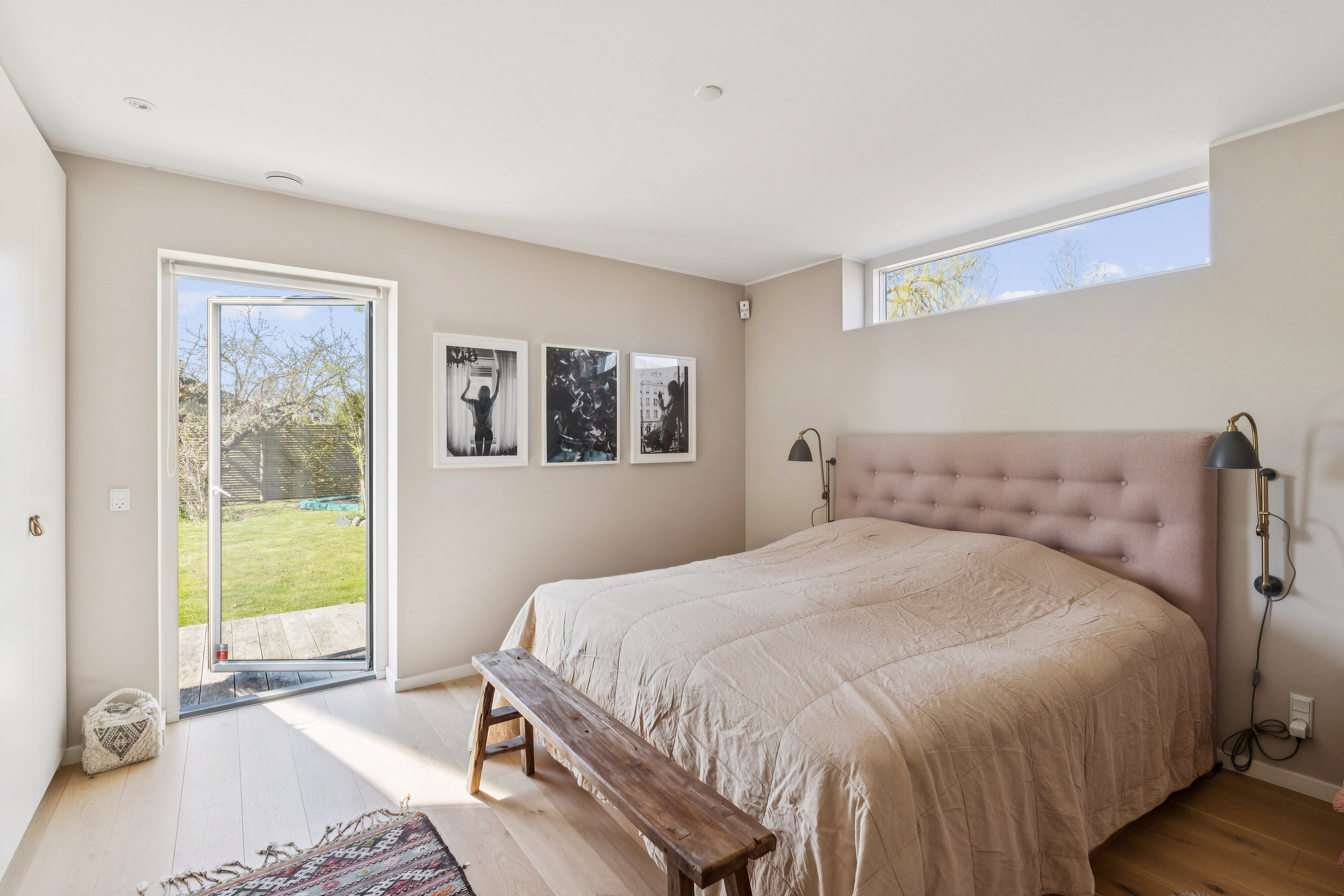 Fremhævet soveværelse billede i fuldskærmstilstand. Billede af Langagervej 16, Himmelev, 4000 Roskilde