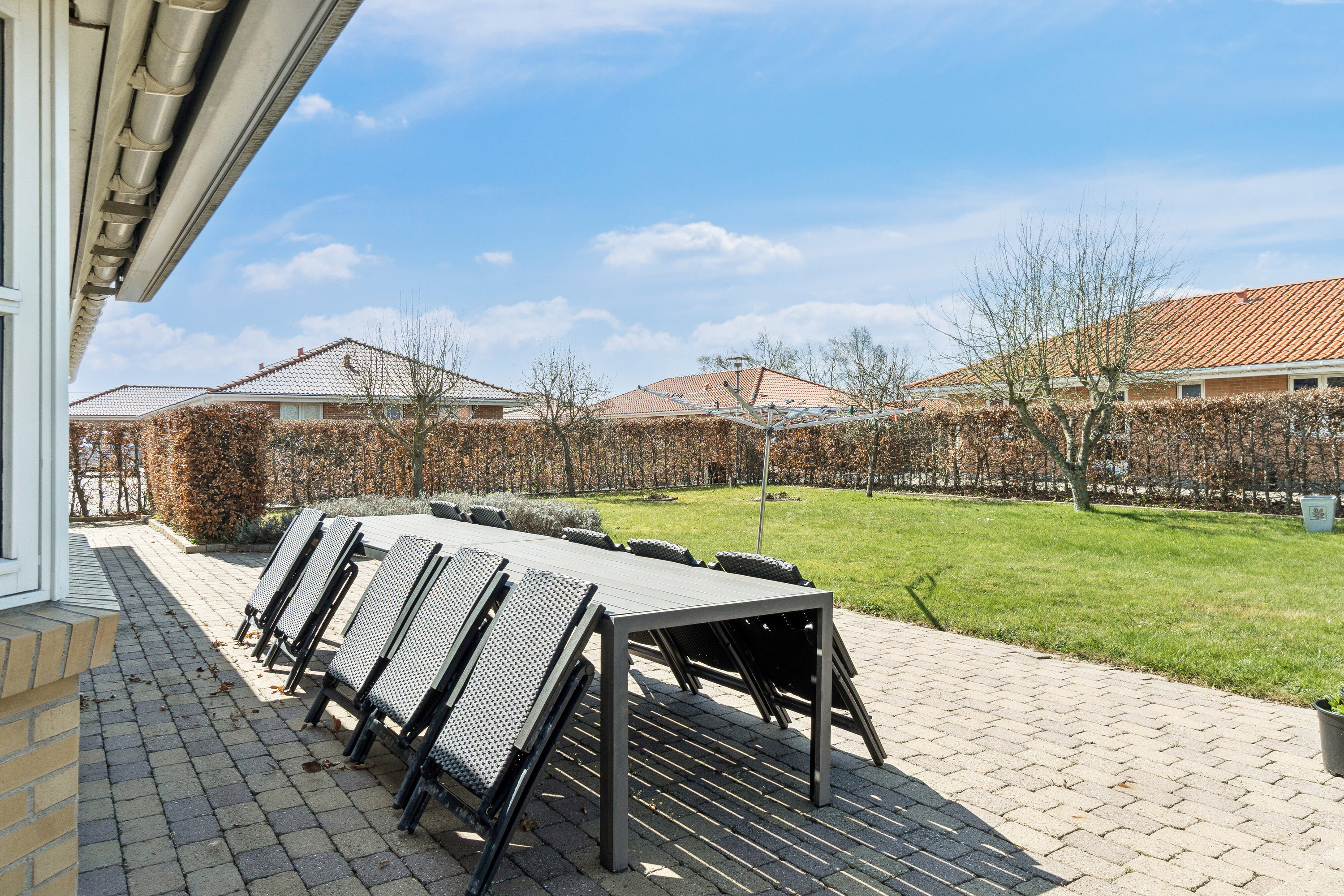 Fremhævet terrasse billede i fuldskærmstilstand. Billede af Randersvej 8, 4200 Slagelse