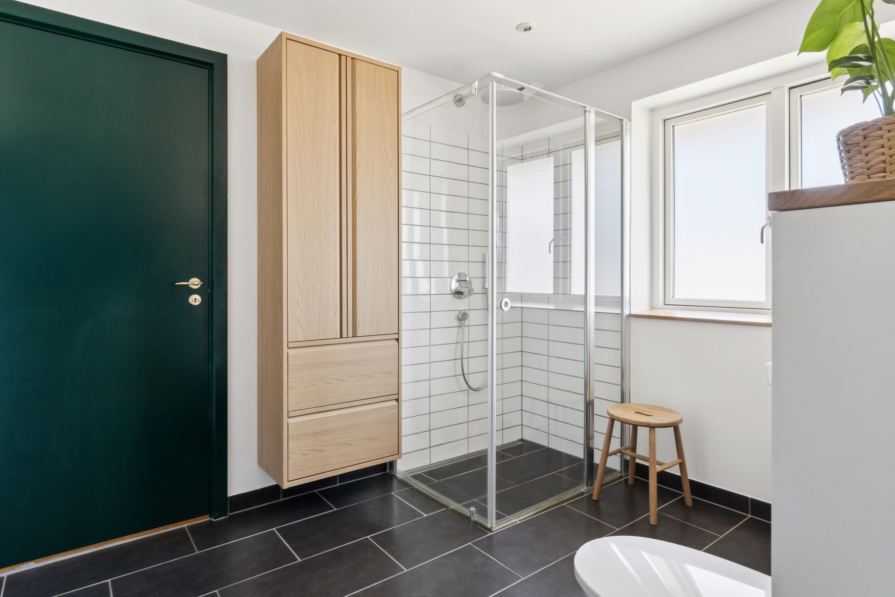 Fremhævet badeværelse billede i fuldskærmstilstand. Billede af Rådyrvænget 172, 5800 Nyborg