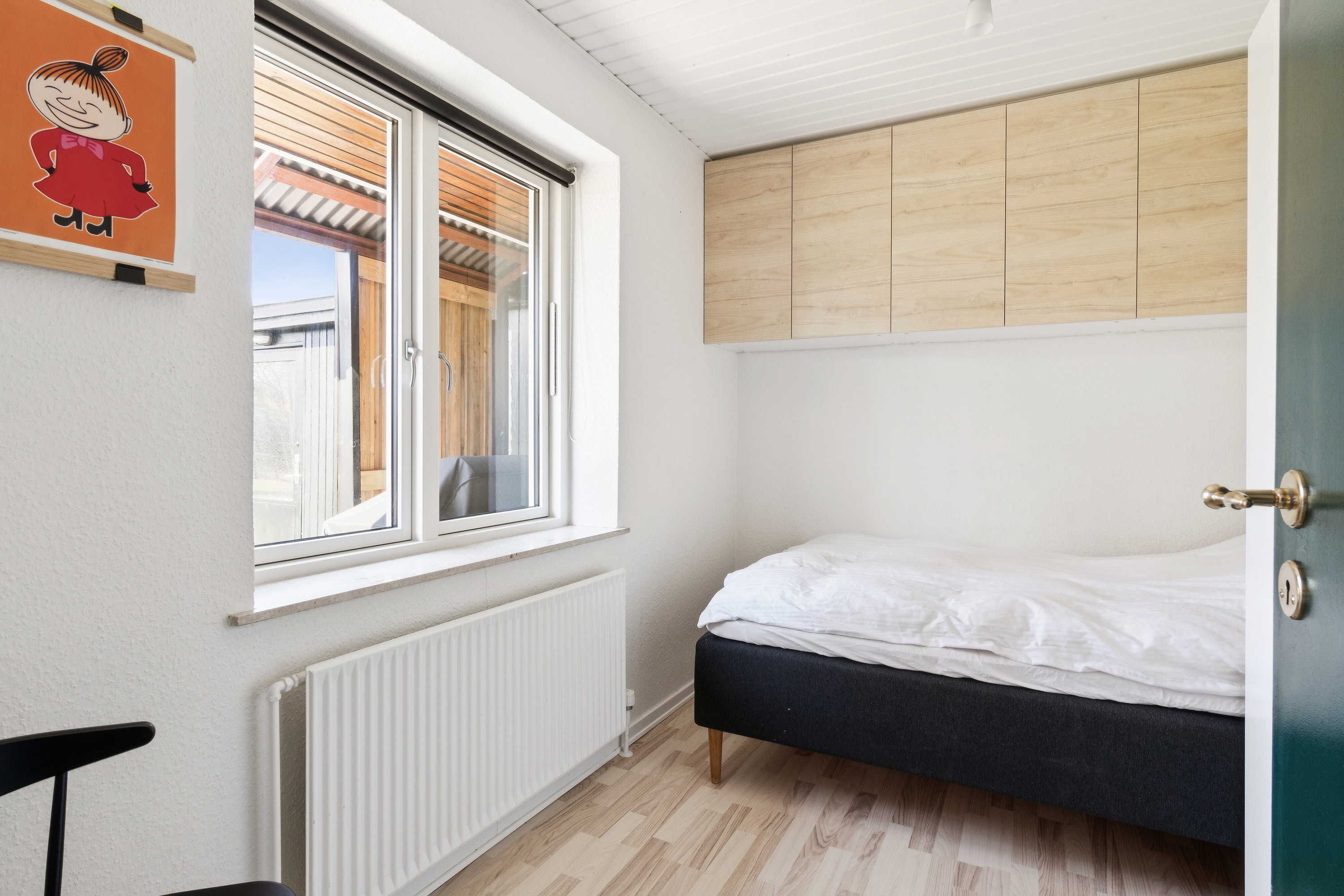 Fremhævet soveværelse billede i fuldskærmstilstand. Billede af Rådyrvænget 172, 5800 Nyborg