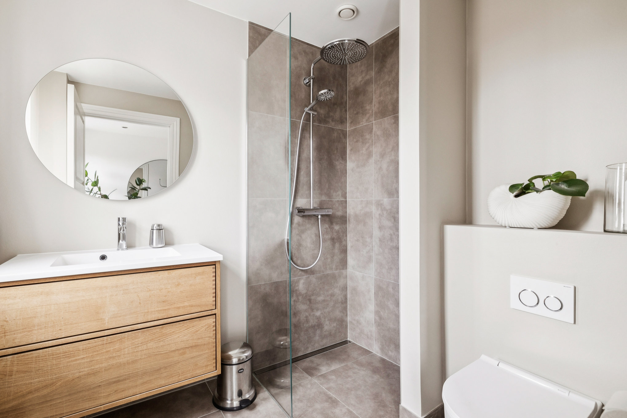 Fremhævet badeværelse billede i fuldskærmstilstand. Billede af Skovhulevej 13, 8920 Randers NV