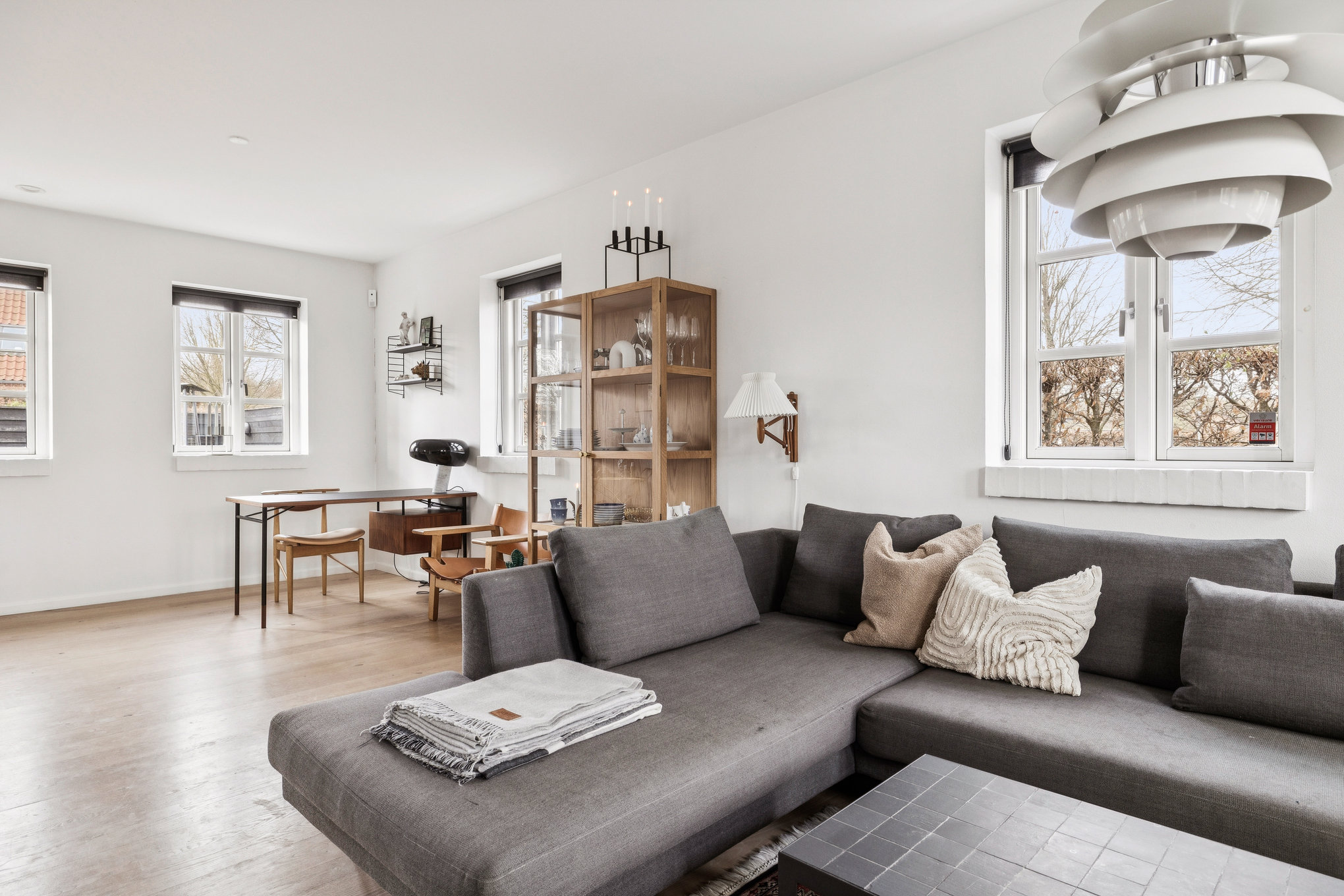 Fremhævet stue billede i fuldskærmstilstand. Billede af Skovhulevej 13, 8920 Randers NV