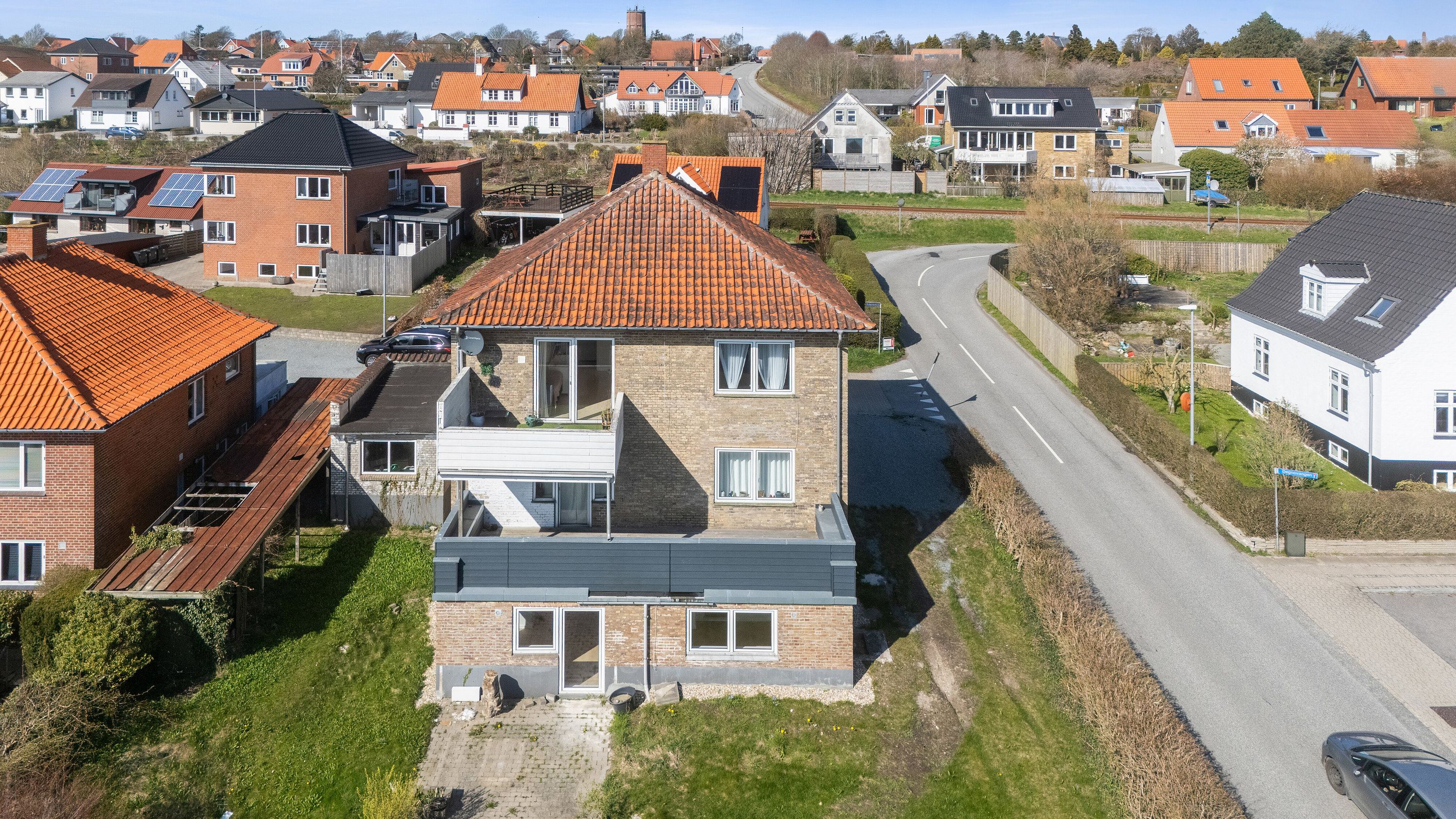 Fremhævet set fra haven billede i fuldskærmstilstand. Billede af Labyrinten 1, 1., Tingstrup, 7700 Thisted