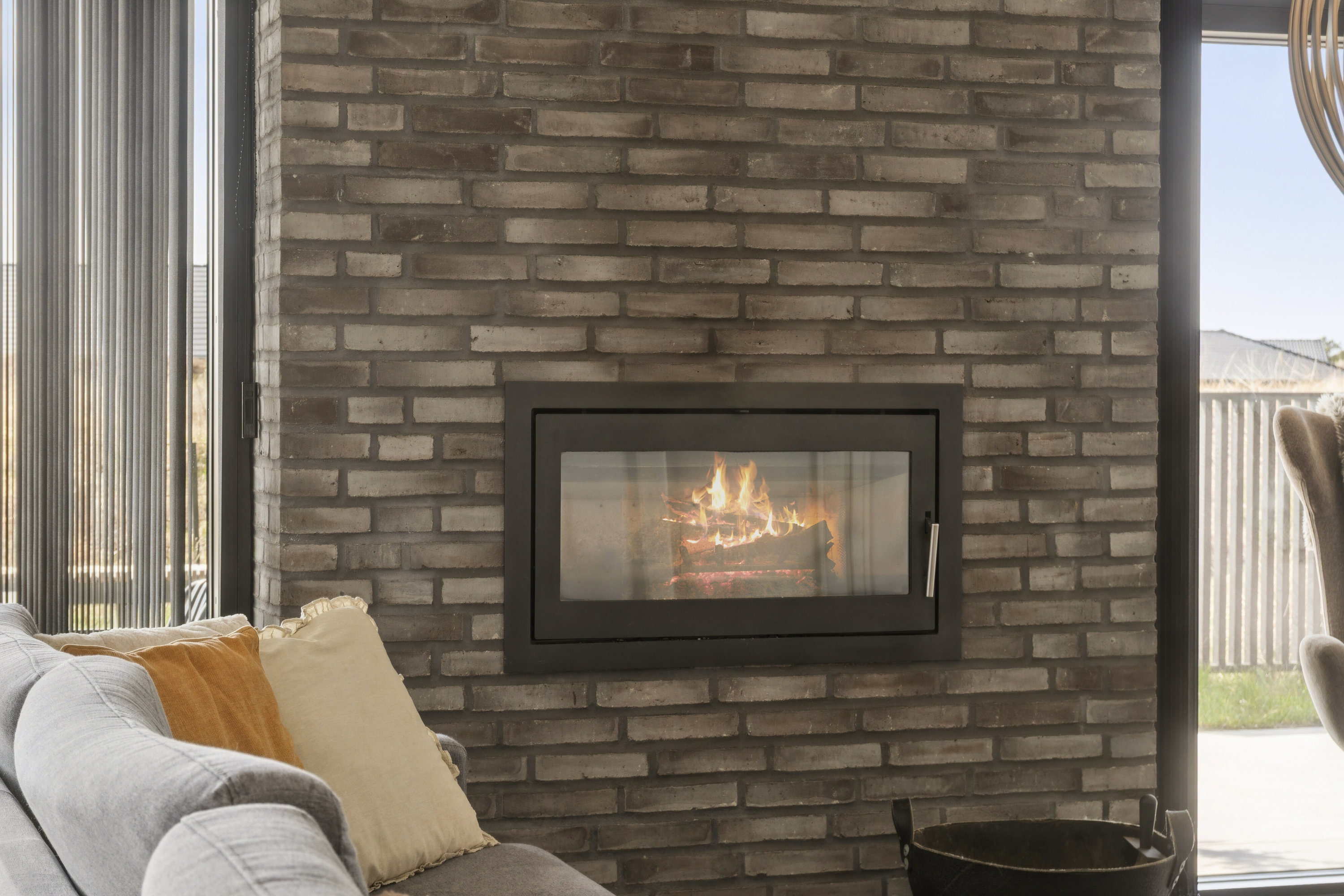 Fremhævet stue billede i fuldskærmstilstand. Billede af Lyngbakken 26, Vorupør, 7700 Thisted