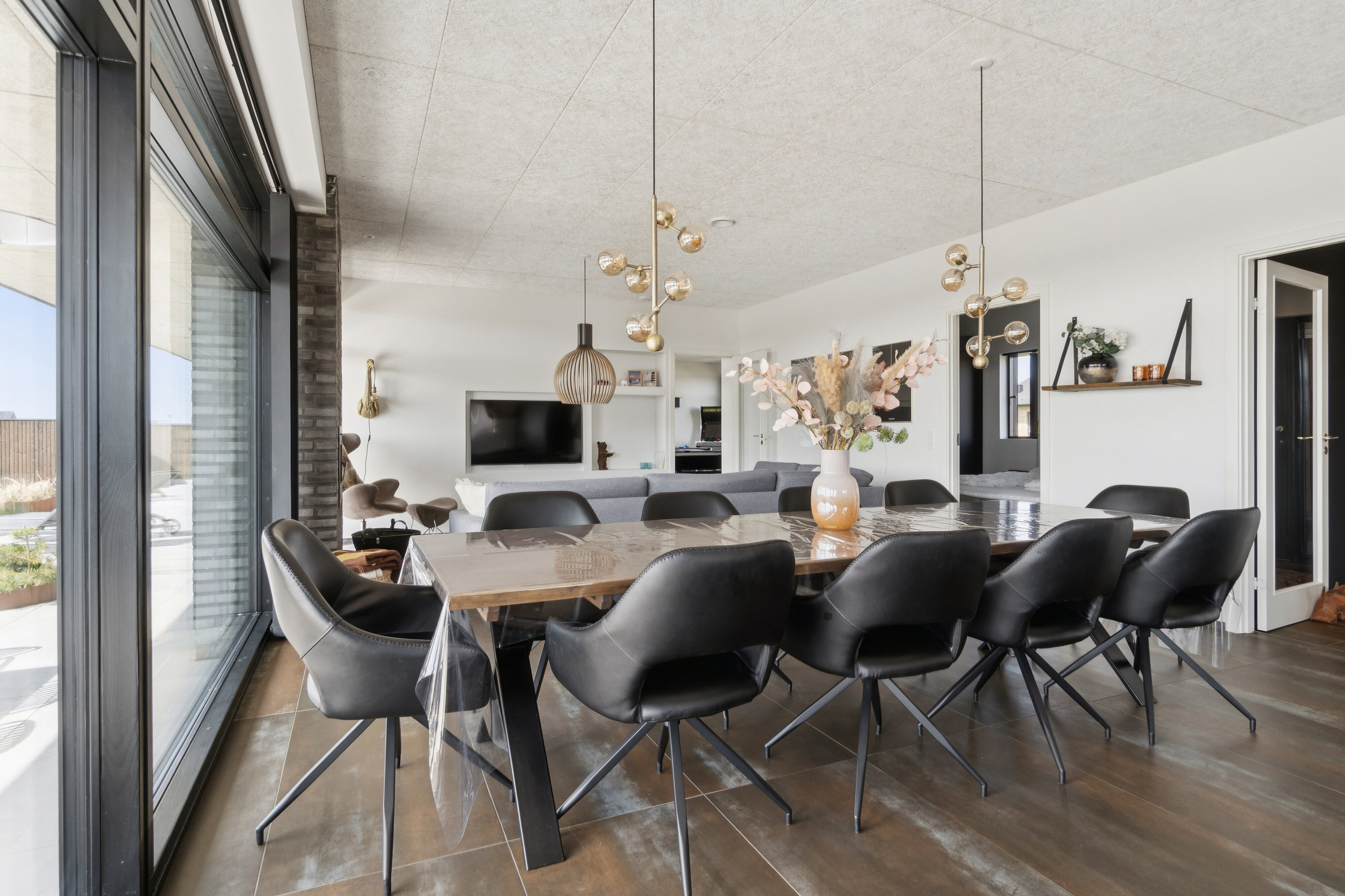 Fremhævet spisestue billede i fuldskærmstilstand. Billede af Lyngbakken 26, Vorupør, 7700 Thisted