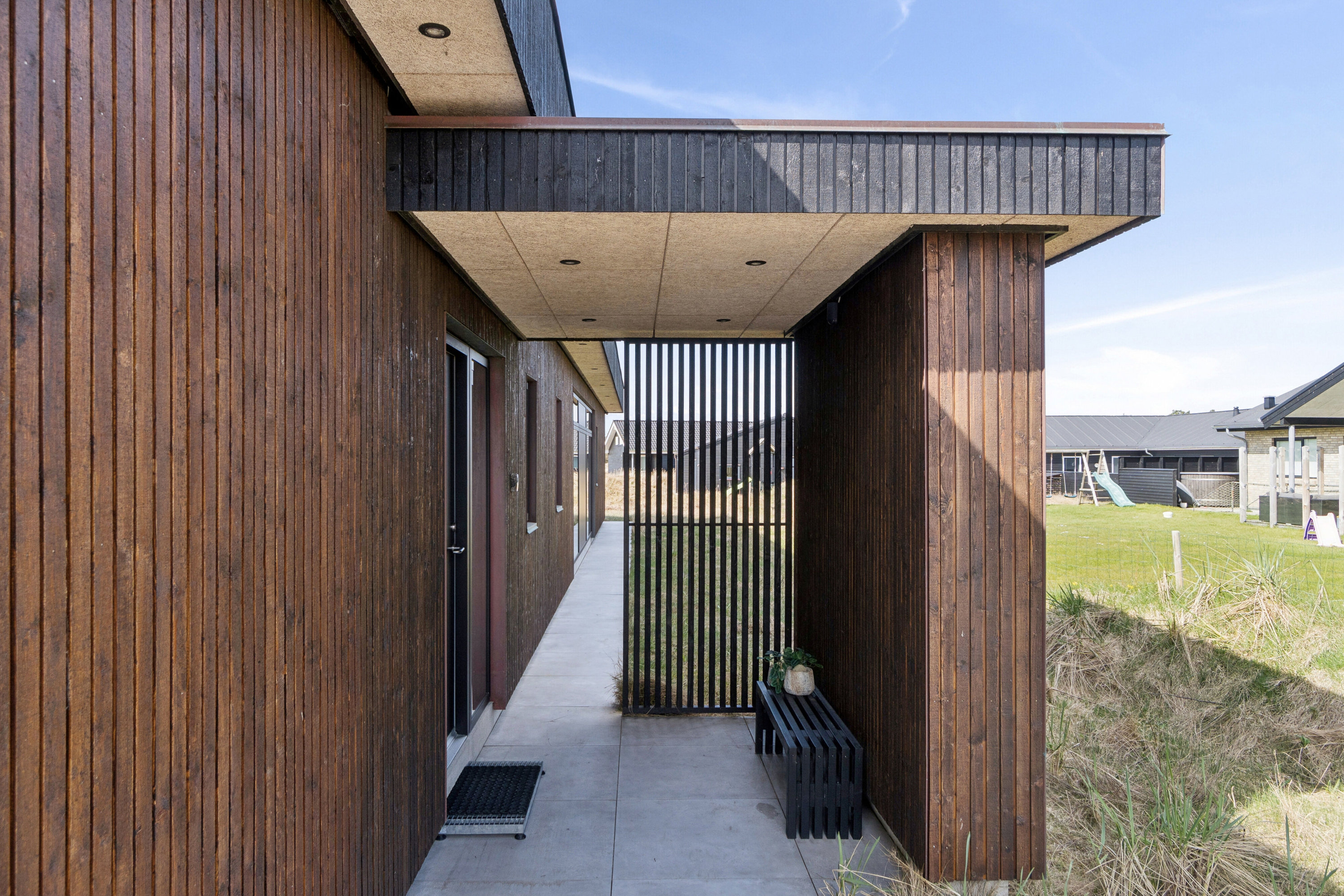 Fremhævet udendørs billede i fuldskærmstilstand. Billede af Lyngbakken 26, Vorupør, 7700 Thisted