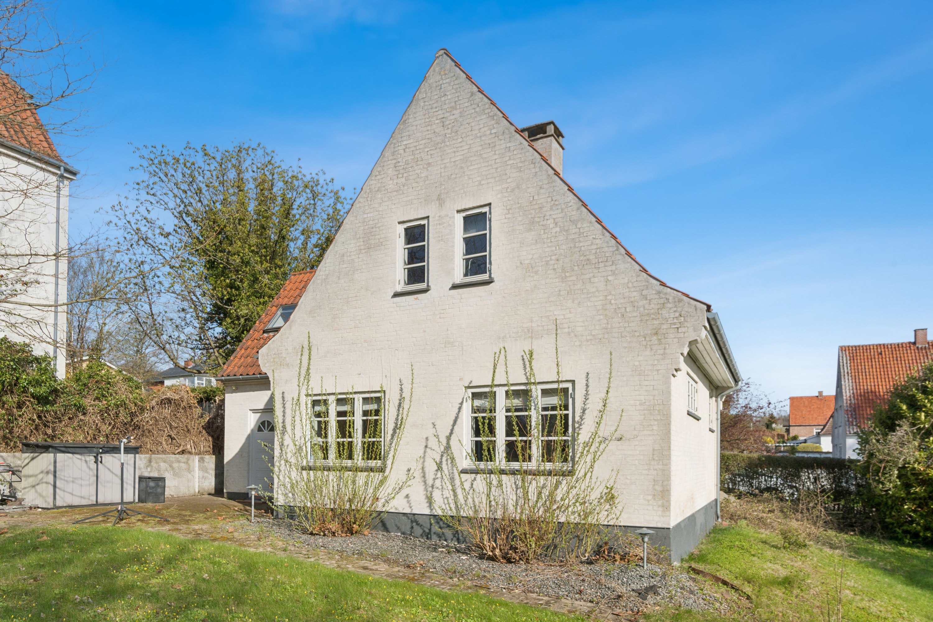 Fremhævet set fra haven billede i fuldskærmstilstand. Billede af Valentin Jensensvej 19, 4400 Kalundborg