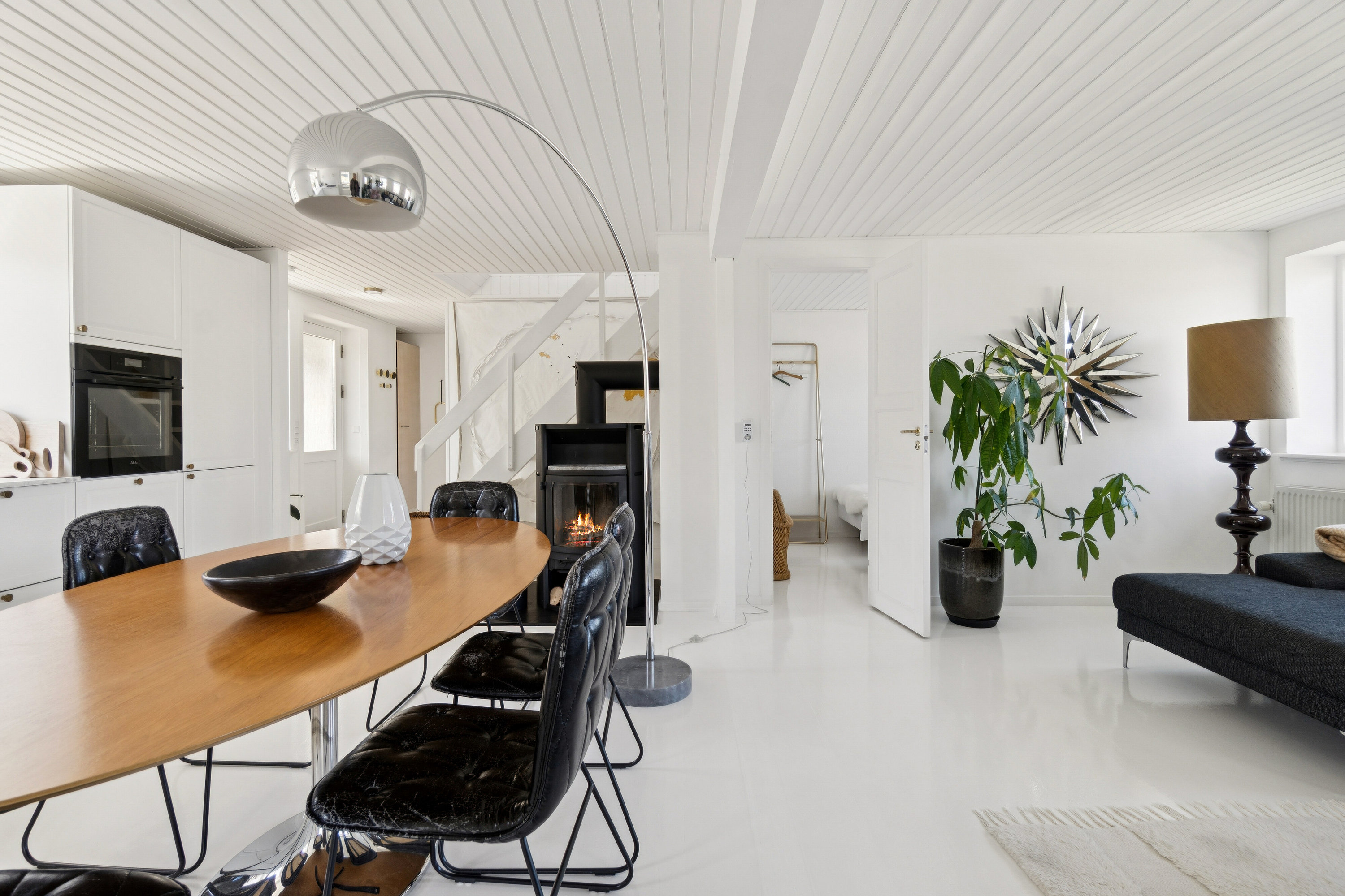 Fremhævet spisestue billede i fuldskærmstilstand. Billede af Strandvejen 57, Allinge, 3770 Allinge