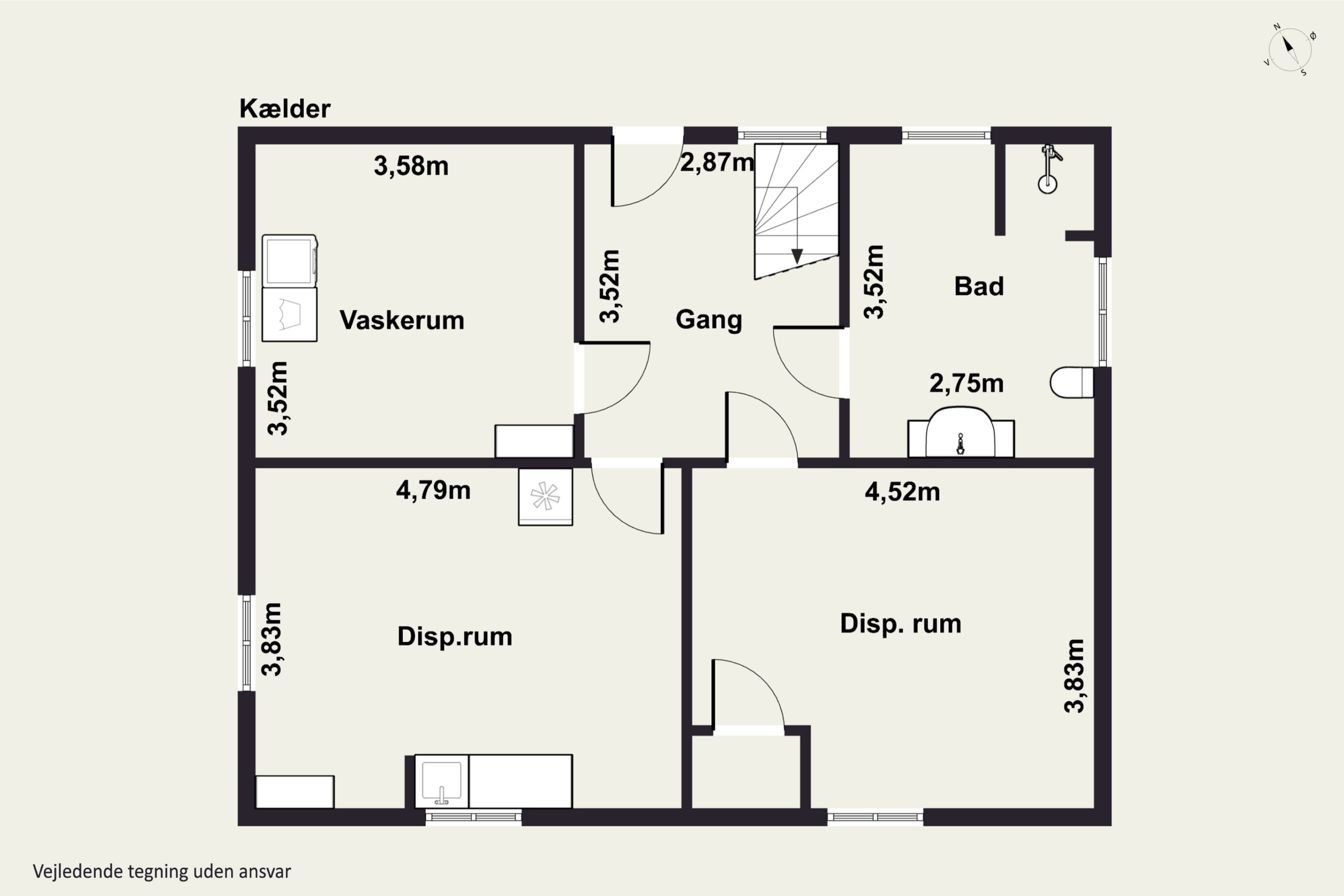 Plantegninger billede af Rue Villavej 5, 5900 Rudkøbing