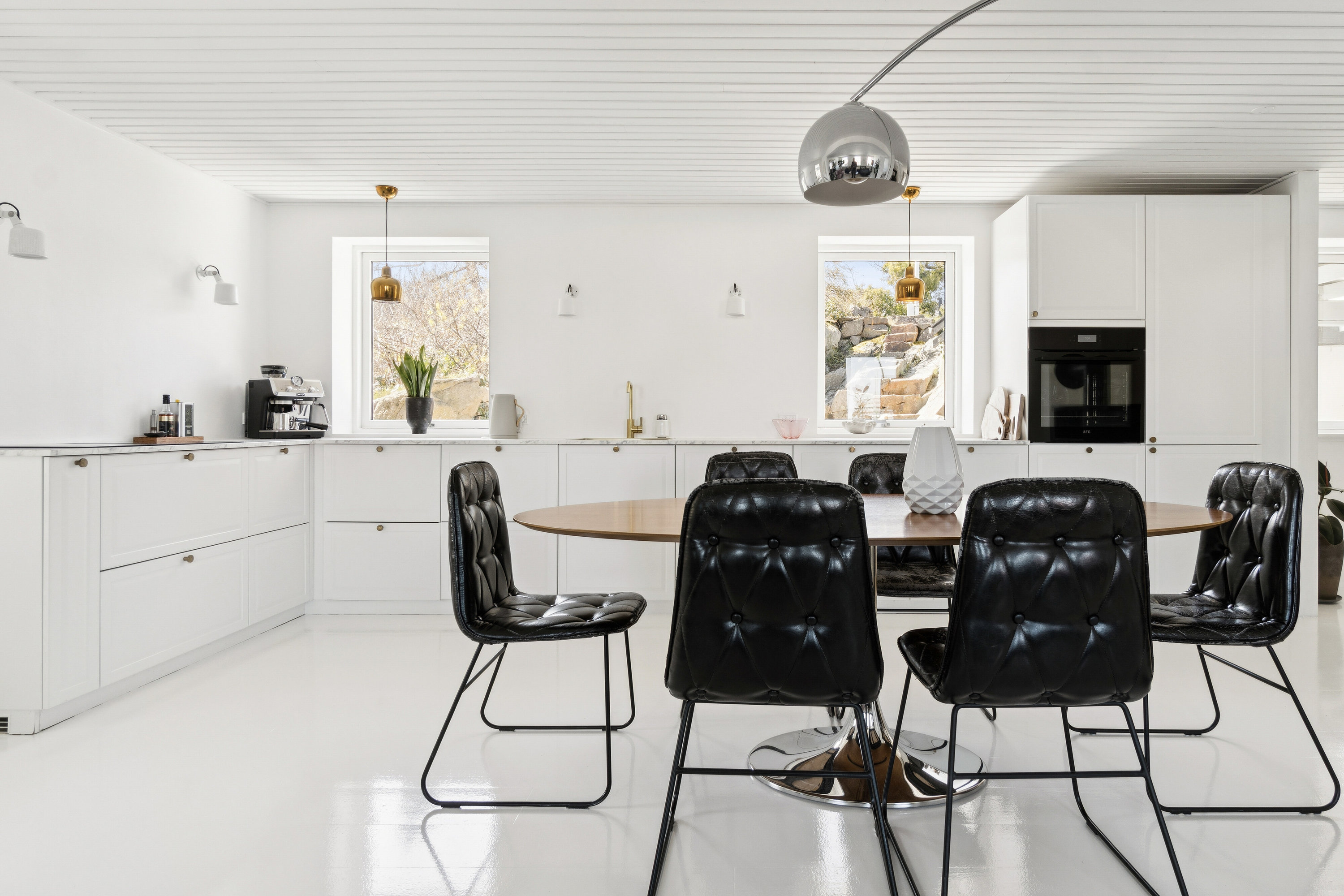 Fremhævet køkken billede i fuldskærmstilstand. Billede af Strandvejen 57, Allinge, 3770 Allinge