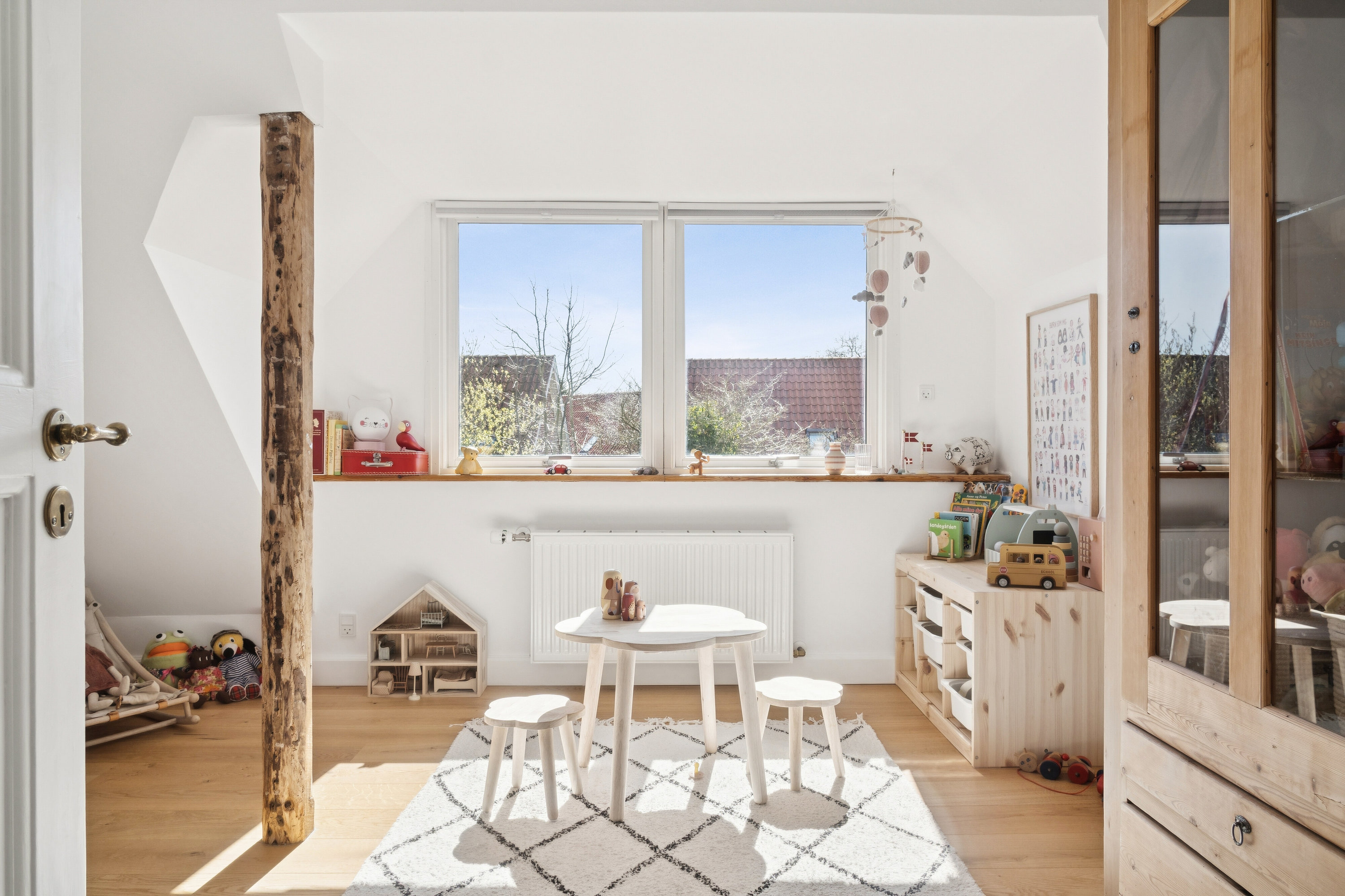 Fremhævet soveværelse billede i fuldskærmstilstand. Billede af Gartnervænget 5, 8310 Tranbjerg J