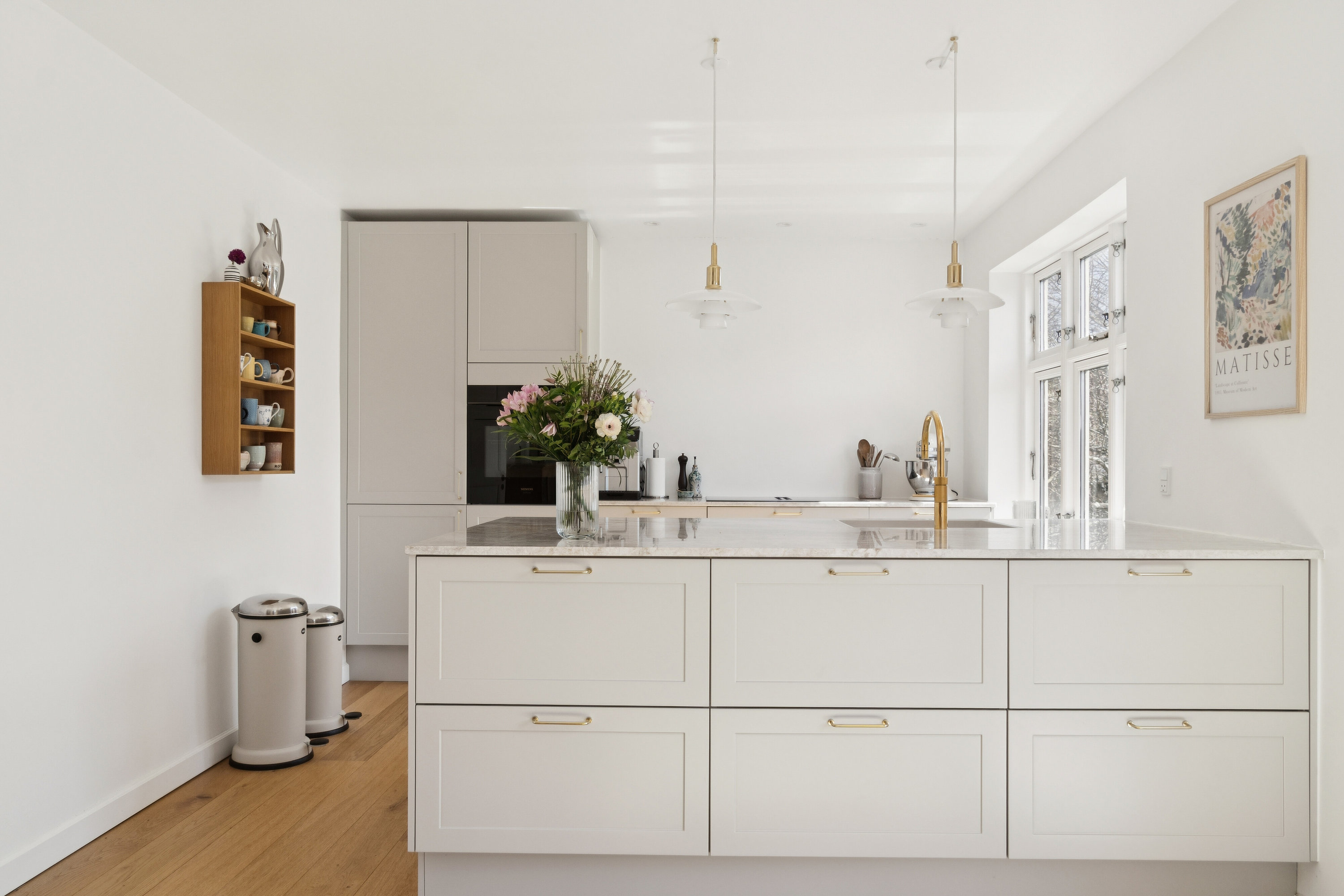 Fremhævet køkken billede i fuldskærmstilstand. Billede af Gartnervænget 5, 8310 Tranbjerg J