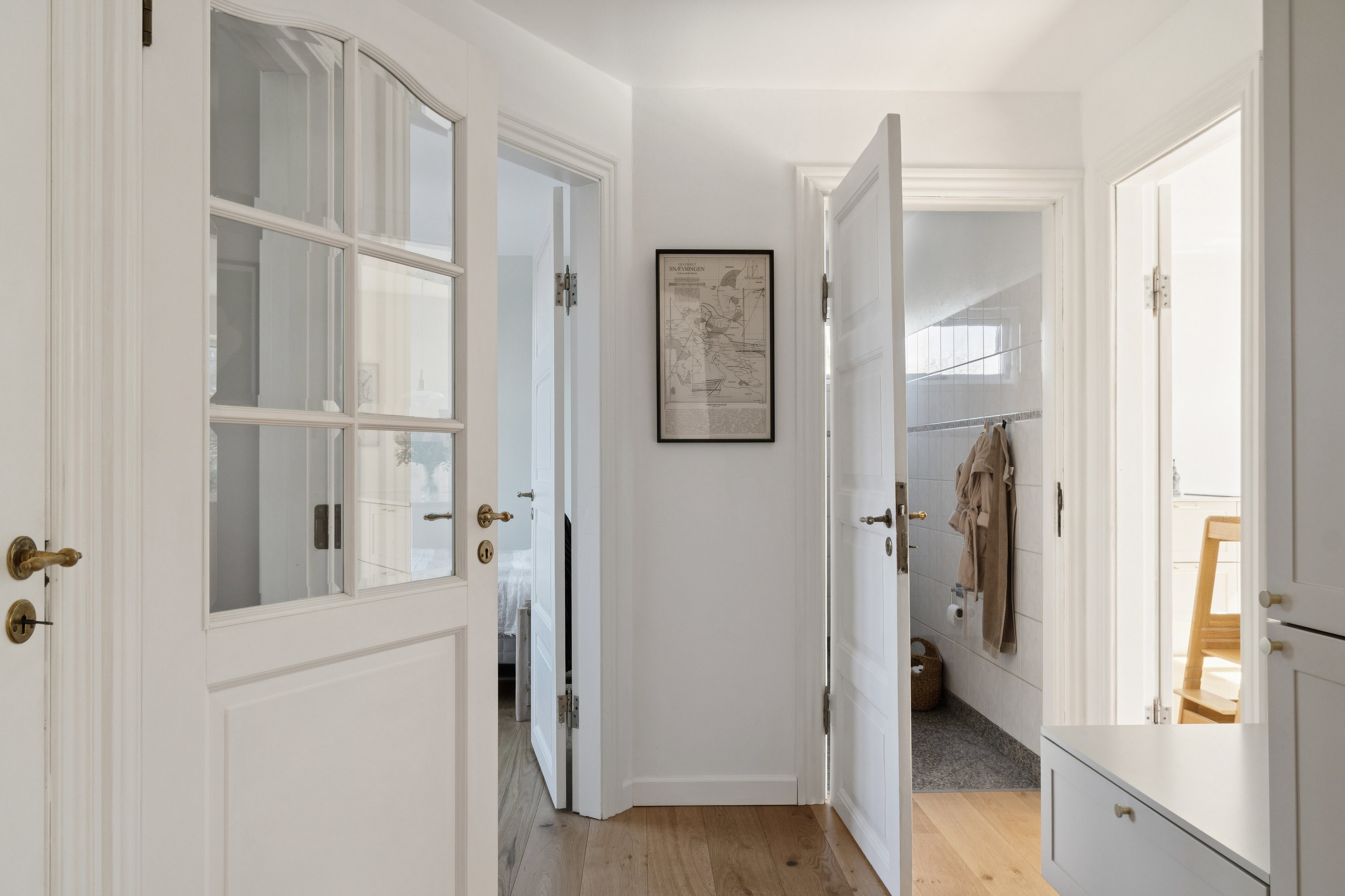 Fremhævet gang billede i fuldskærmstilstand. Billede af Gartnervænget 5, 8310 Tranbjerg J