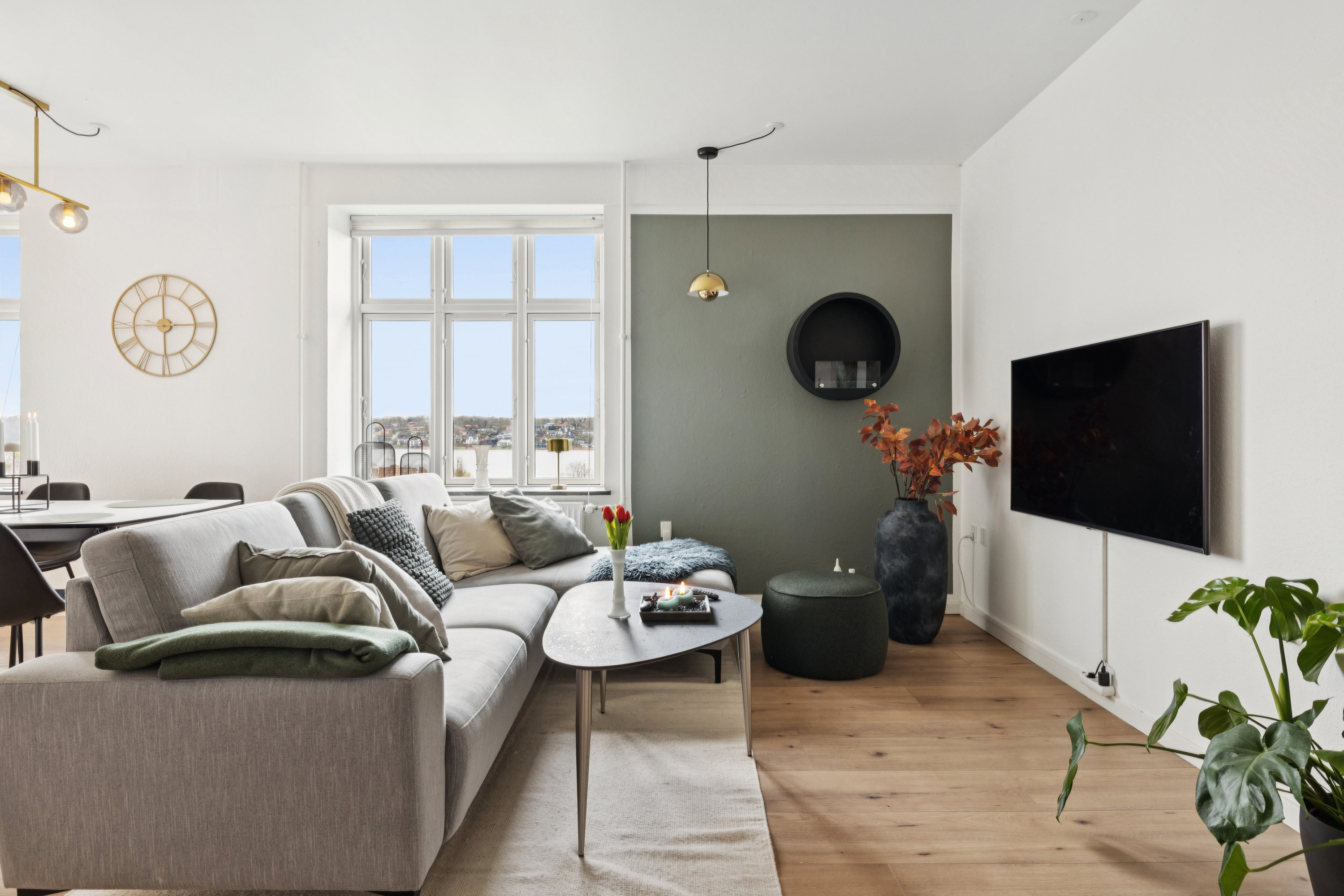 Fremhævet stue billede i fuldskærmstilstand. Billede af Volden 22, 1. 20., 8800 Viborg