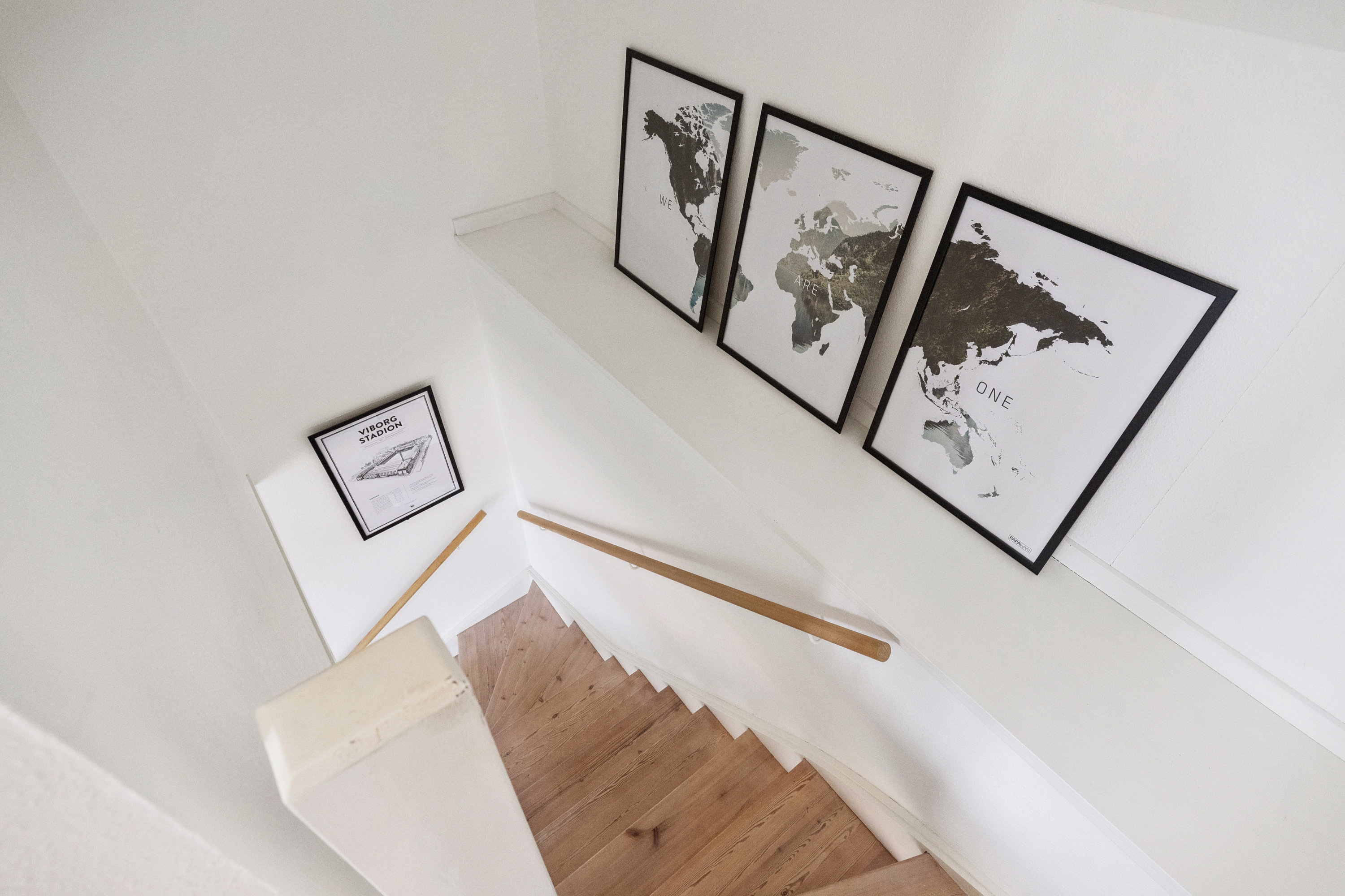 Fremhævet trappe billede i fuldskærmstilstand. Billede af Volden 22, 1. 20., 8800 Viborg