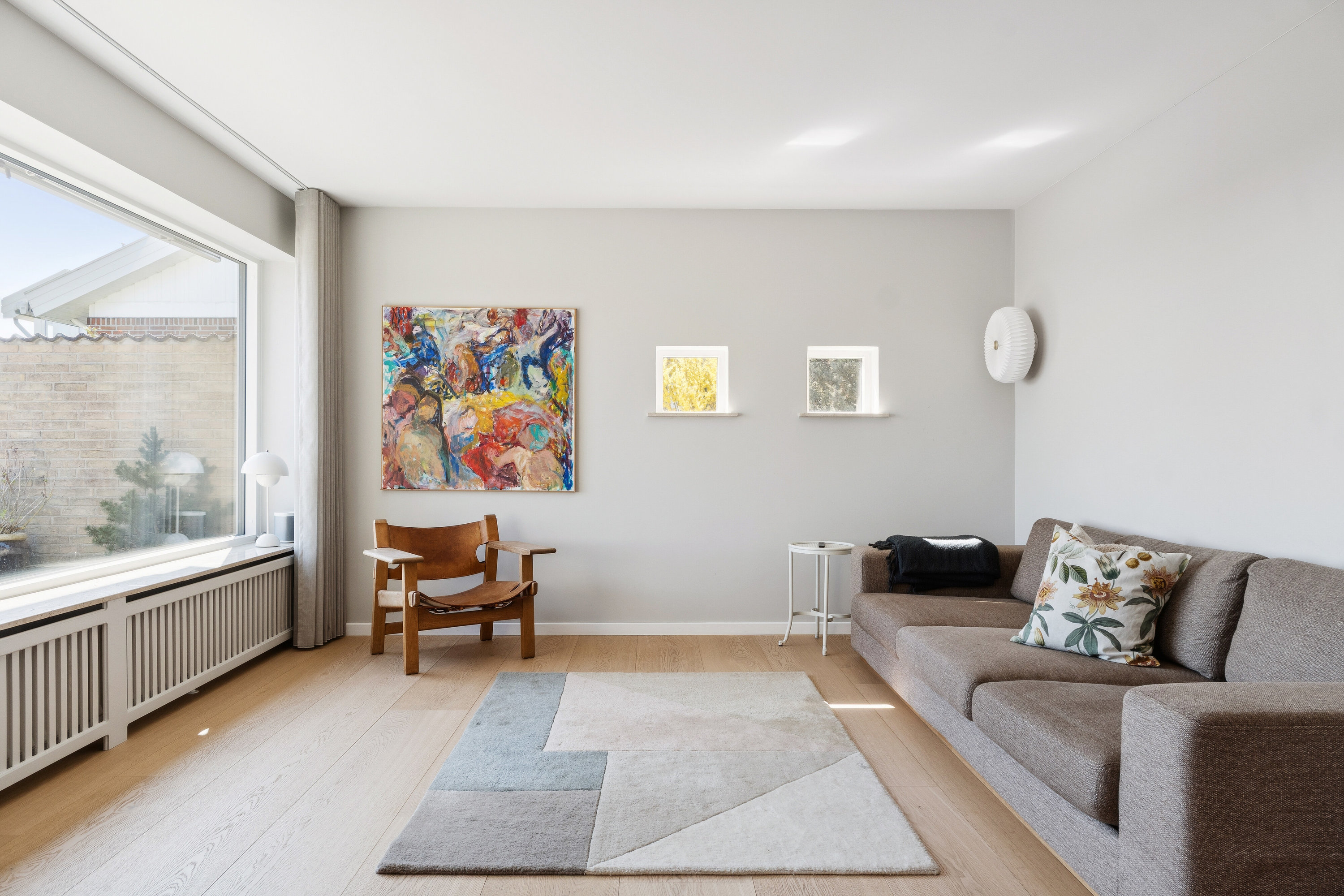 Fremhævet stue billede i fuldskærmstilstand. Billede af Drosselvej 14, Kollund, 6340 Kruså