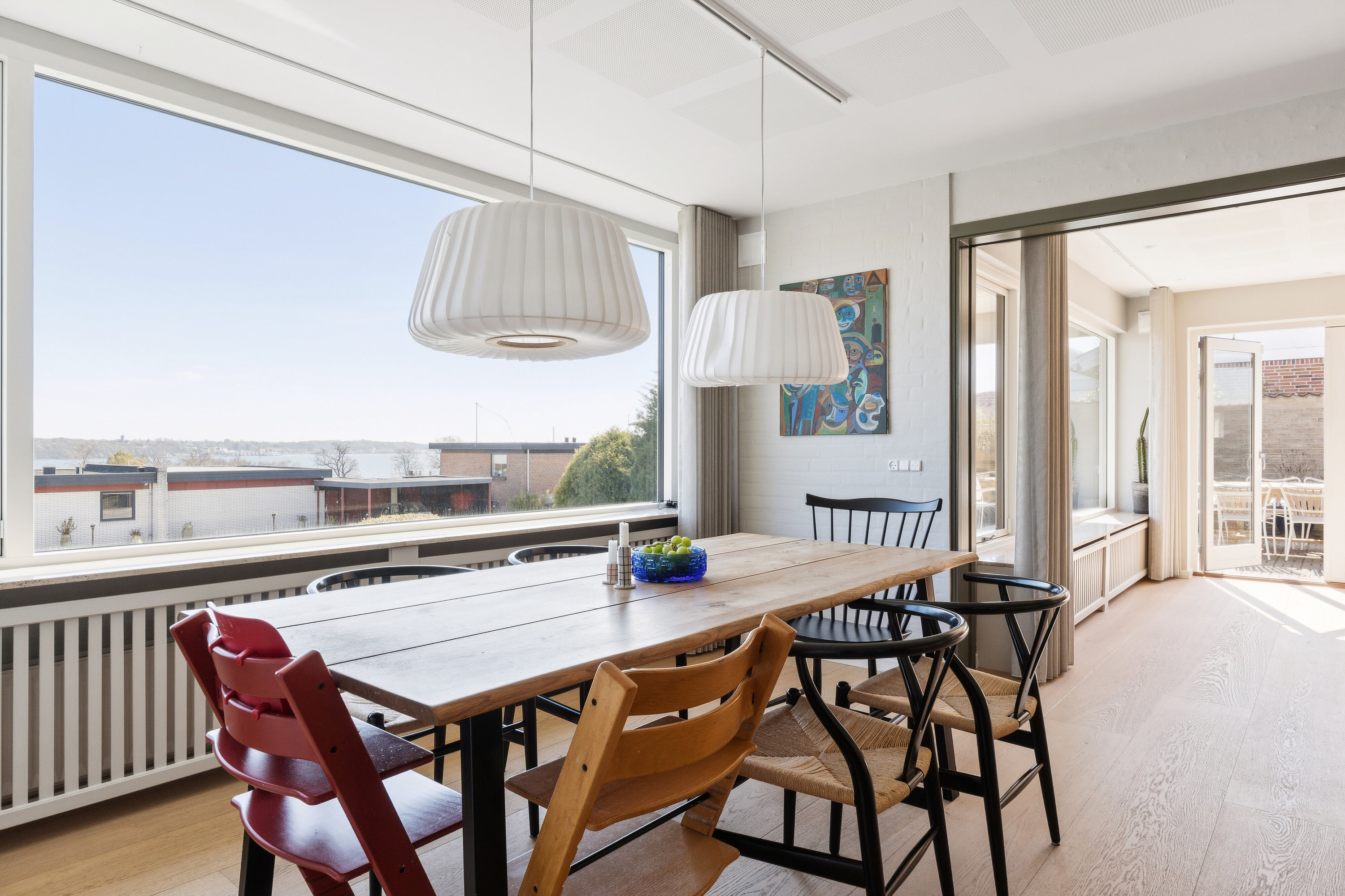 Fremhævet spisestue billede i fuldskærmstilstand. Billede af Drosselvej 14, Kollund, 6340 Kruså