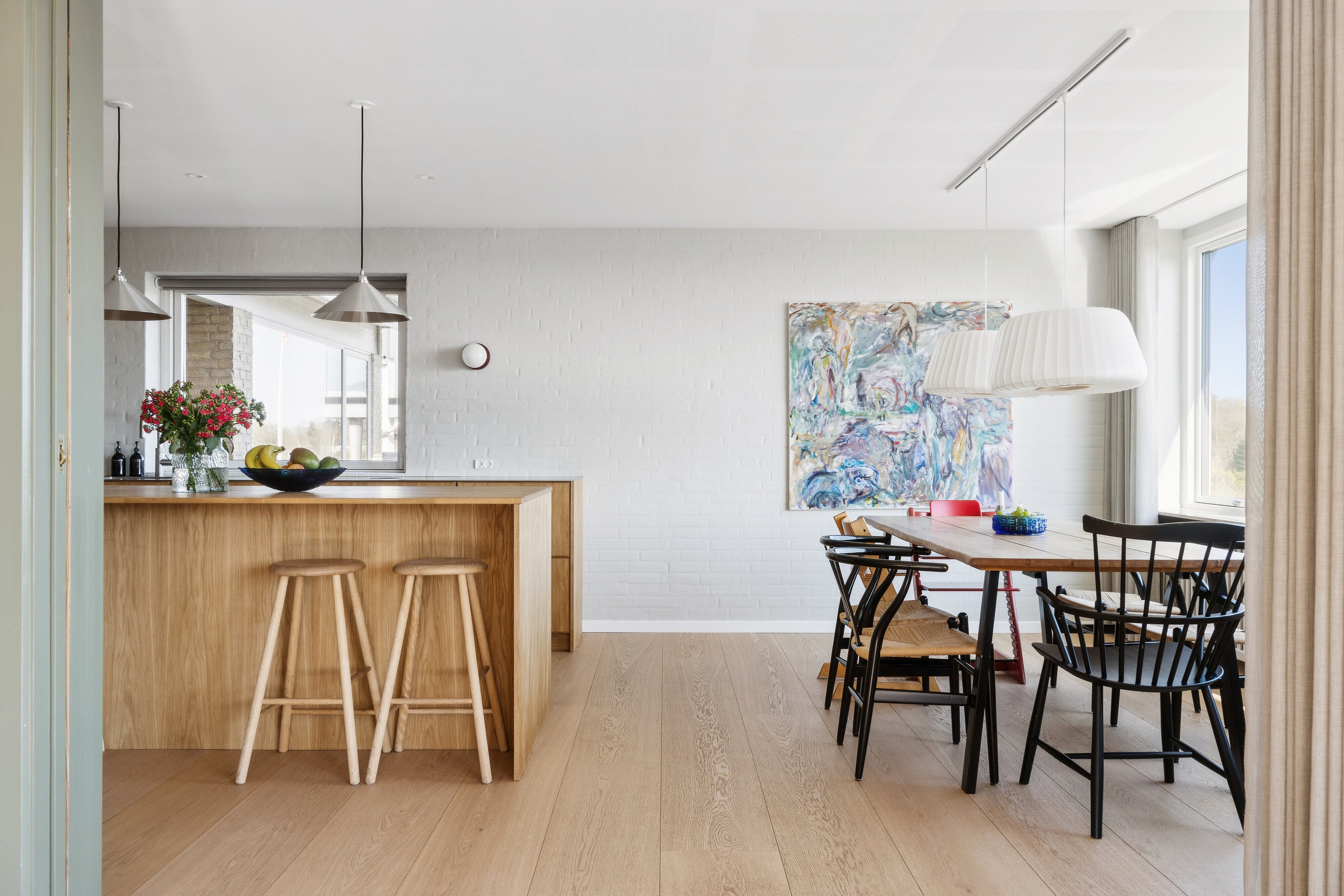 Fremhævet spisestue billede i fuldskærmstilstand. Billede af Drosselvej 14, Kollund, 6340 Kruså