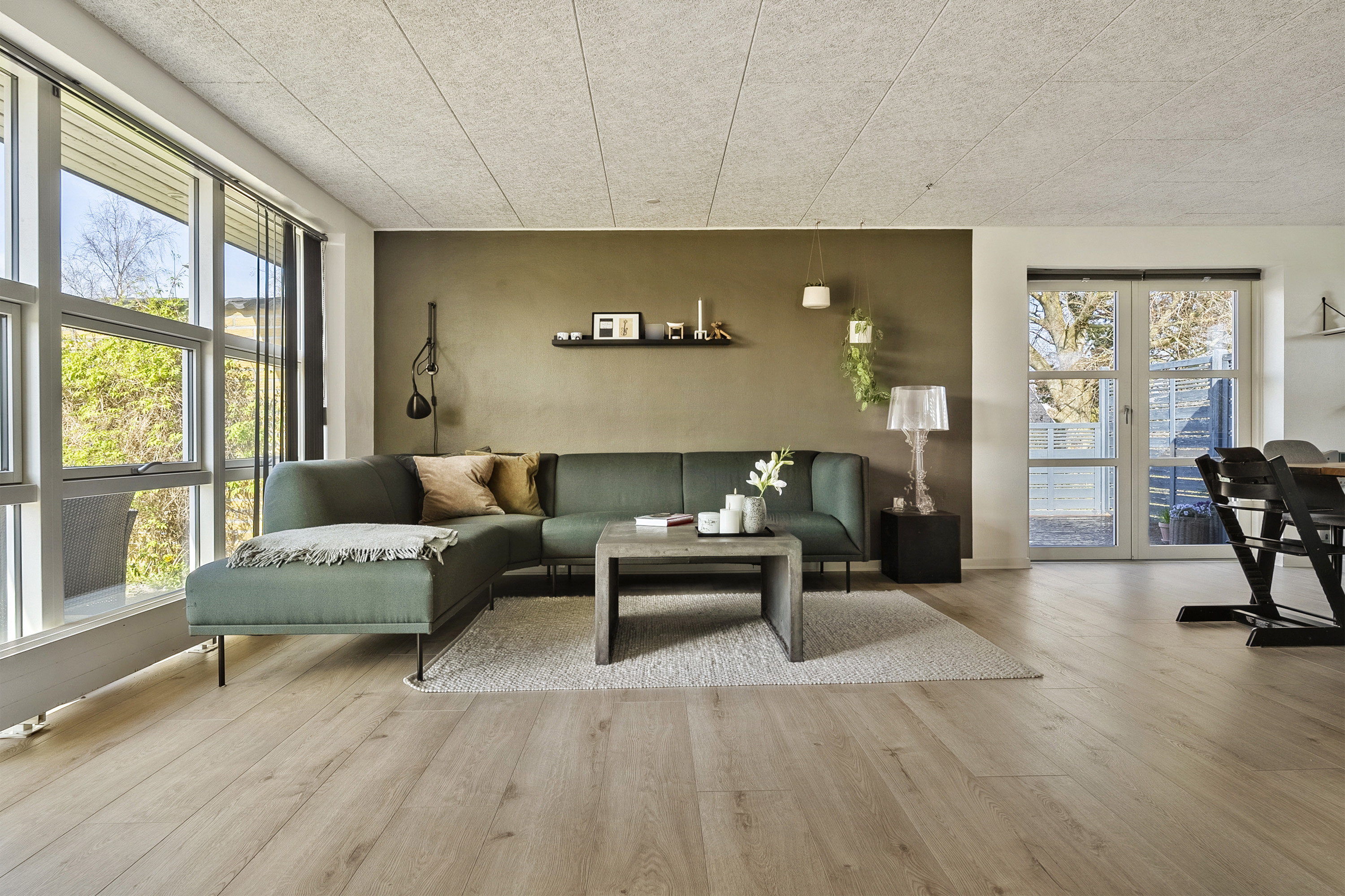 Fremhævet stue billede i fuldskærmstilstand. Billede af Torstedalle 153, 8700 Horsens